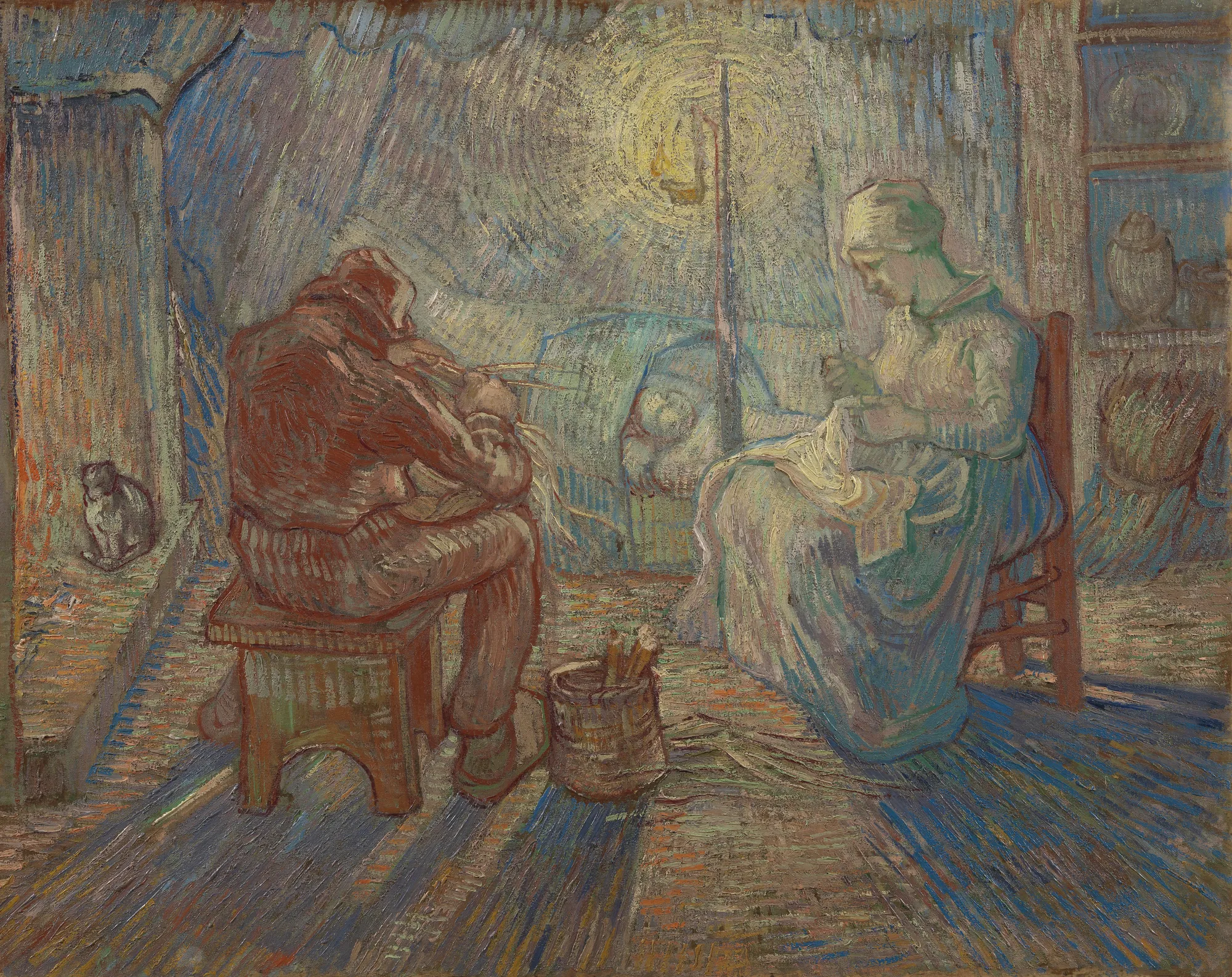 Evening (after Millet)