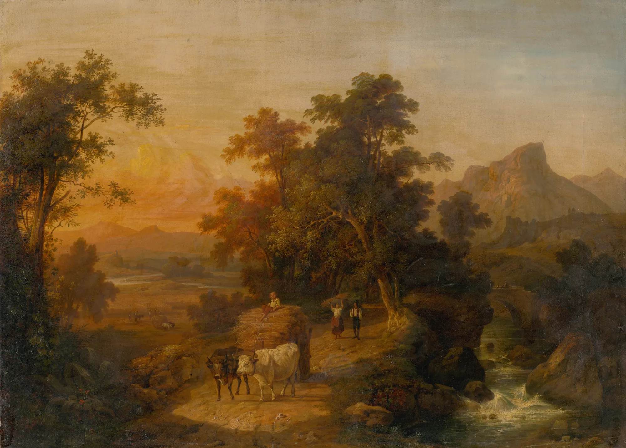 Landscape at Sunset
