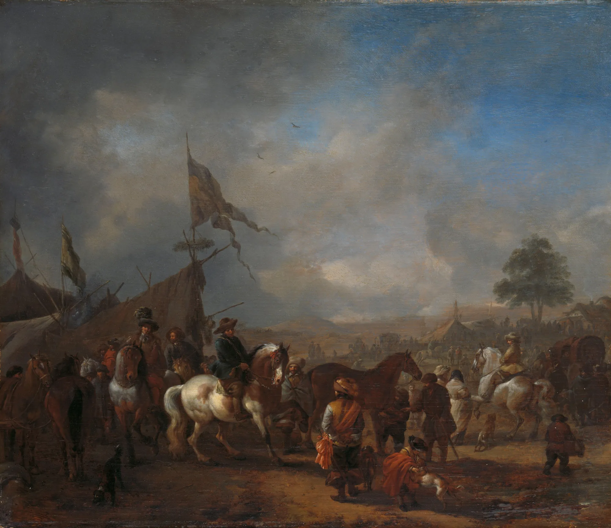 An Army Camp