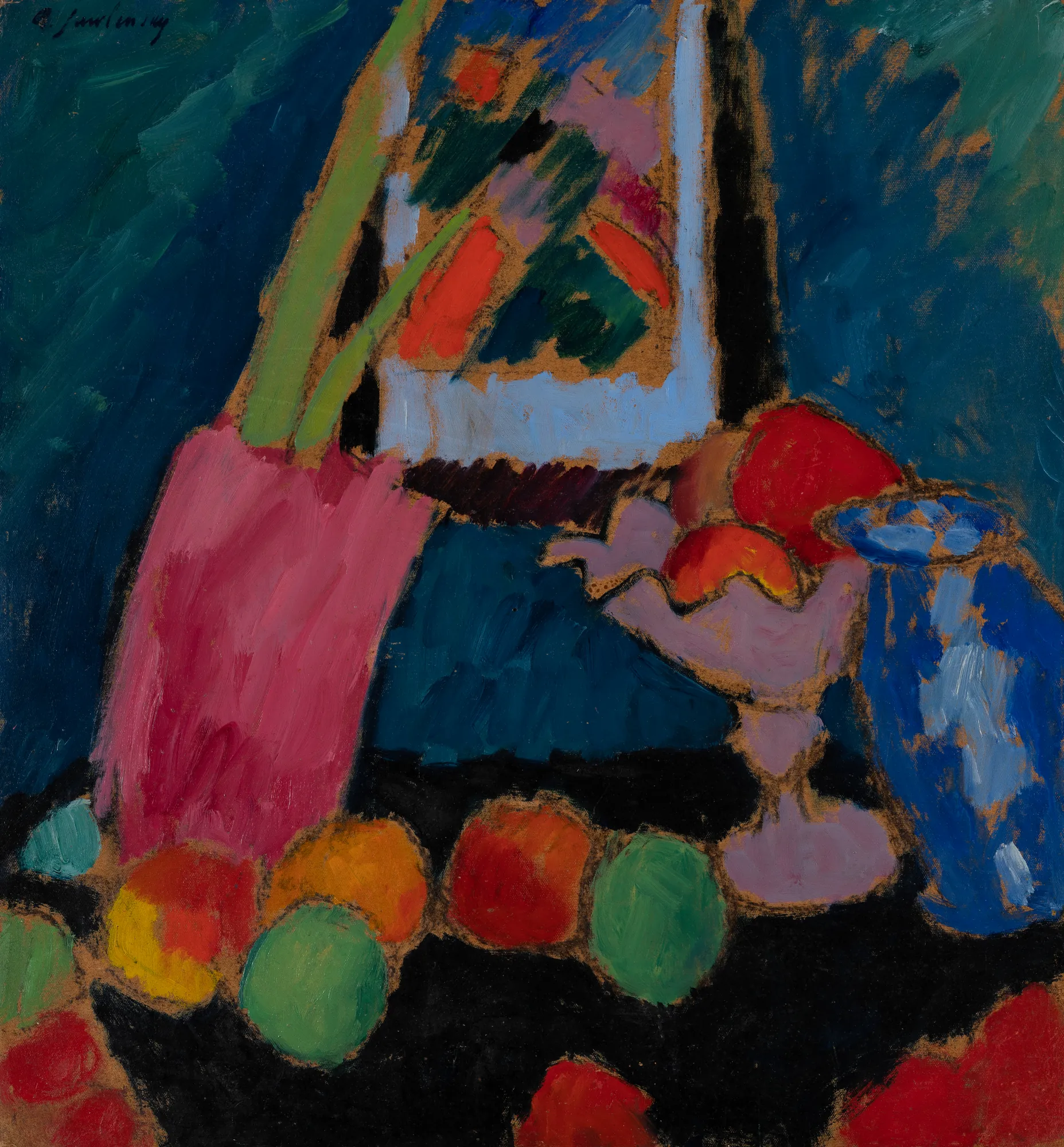 Still Life with a Purple Bowl