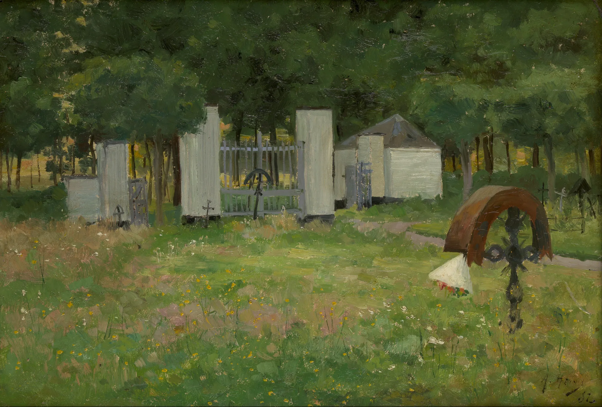 The Old Graveyard in Wondelgem