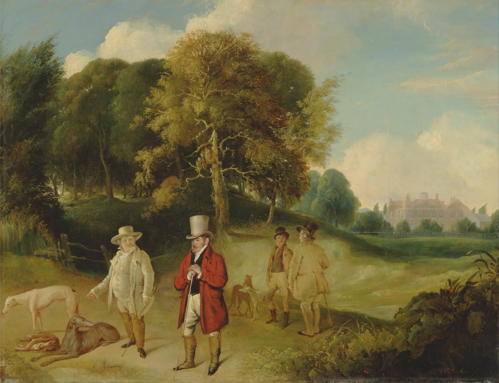J.M.W. Turner and Walter Fawkes at Farnley Hall
