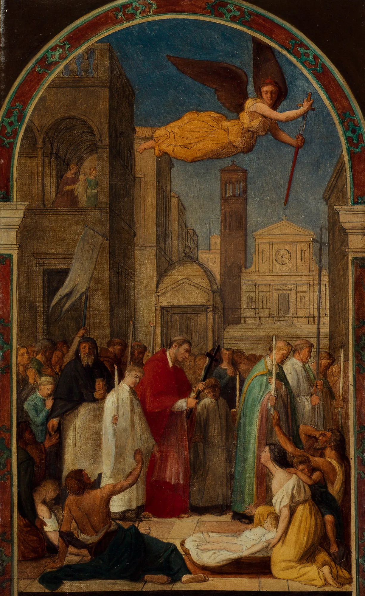 Procession of Saint Charles Borromeo during the Milan Plague