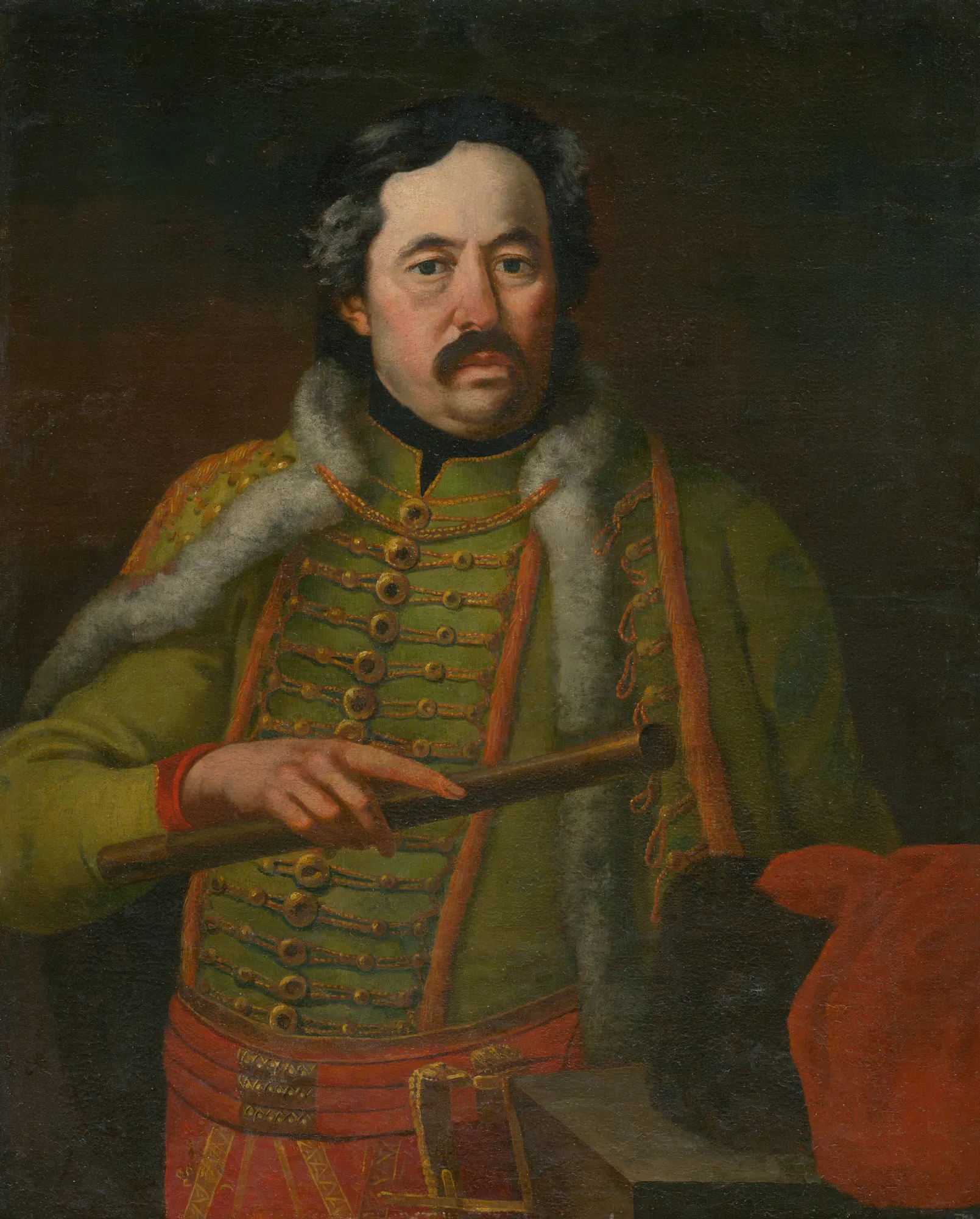 Nobleman in a Green Mentieka