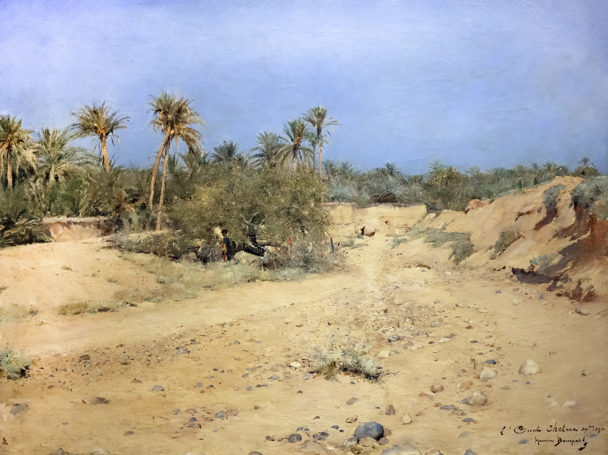 L'Oued Chetma en été