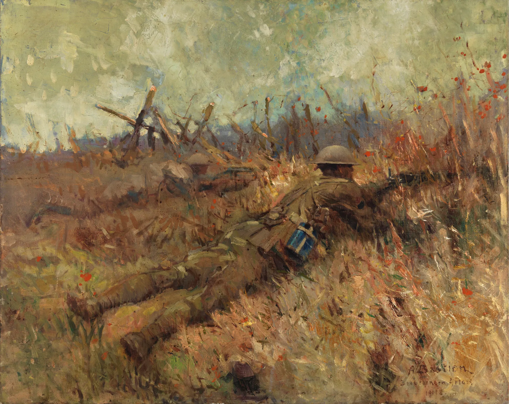 Canadian Snipers, Beaurain-en-Artois