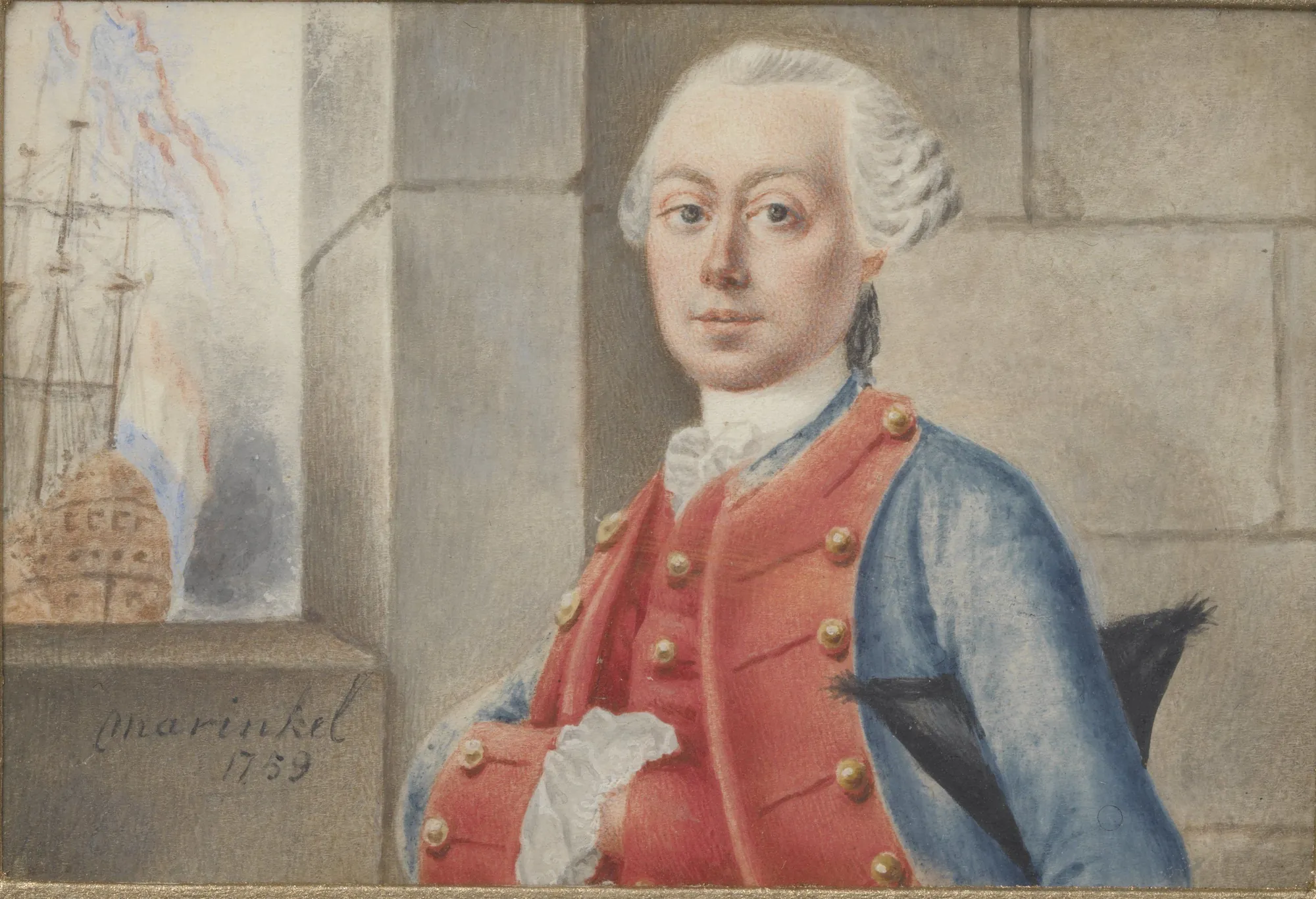 Portrait of a Naval Officer