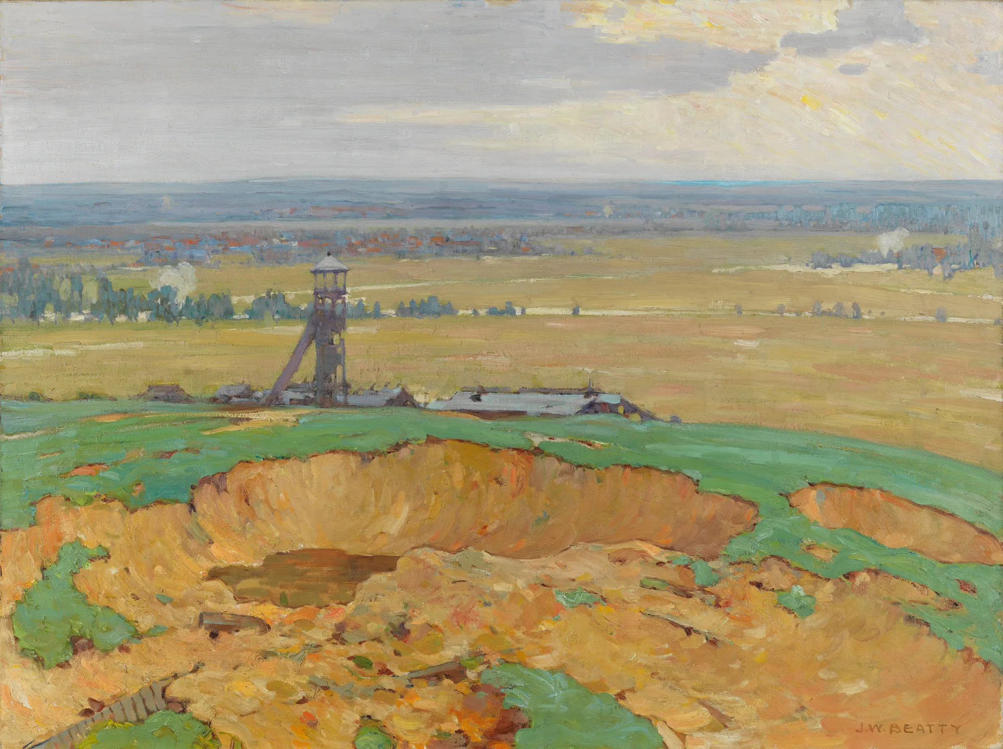 Liévin from Vimy Ridge