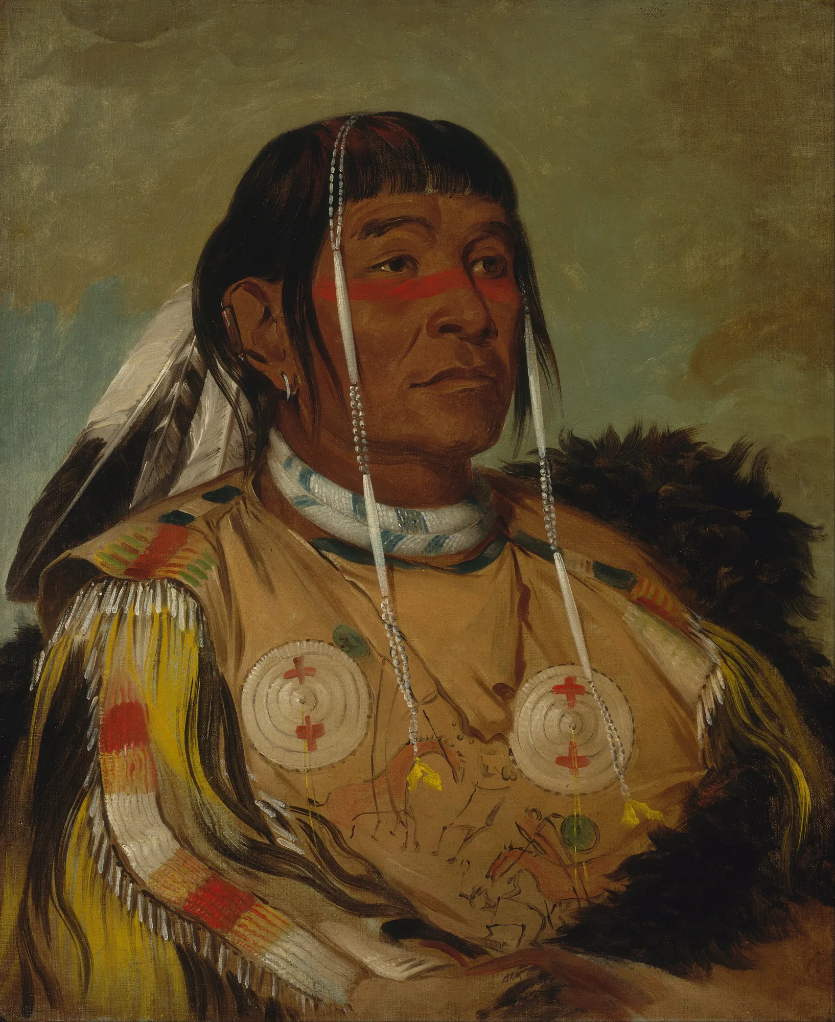 Sha-có-pay (The Six), Chief of the Plains Ojibwa