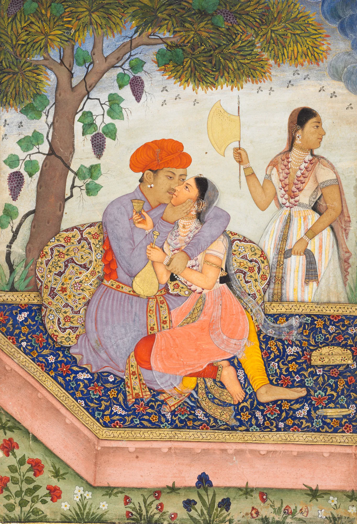 Lovers Embracing