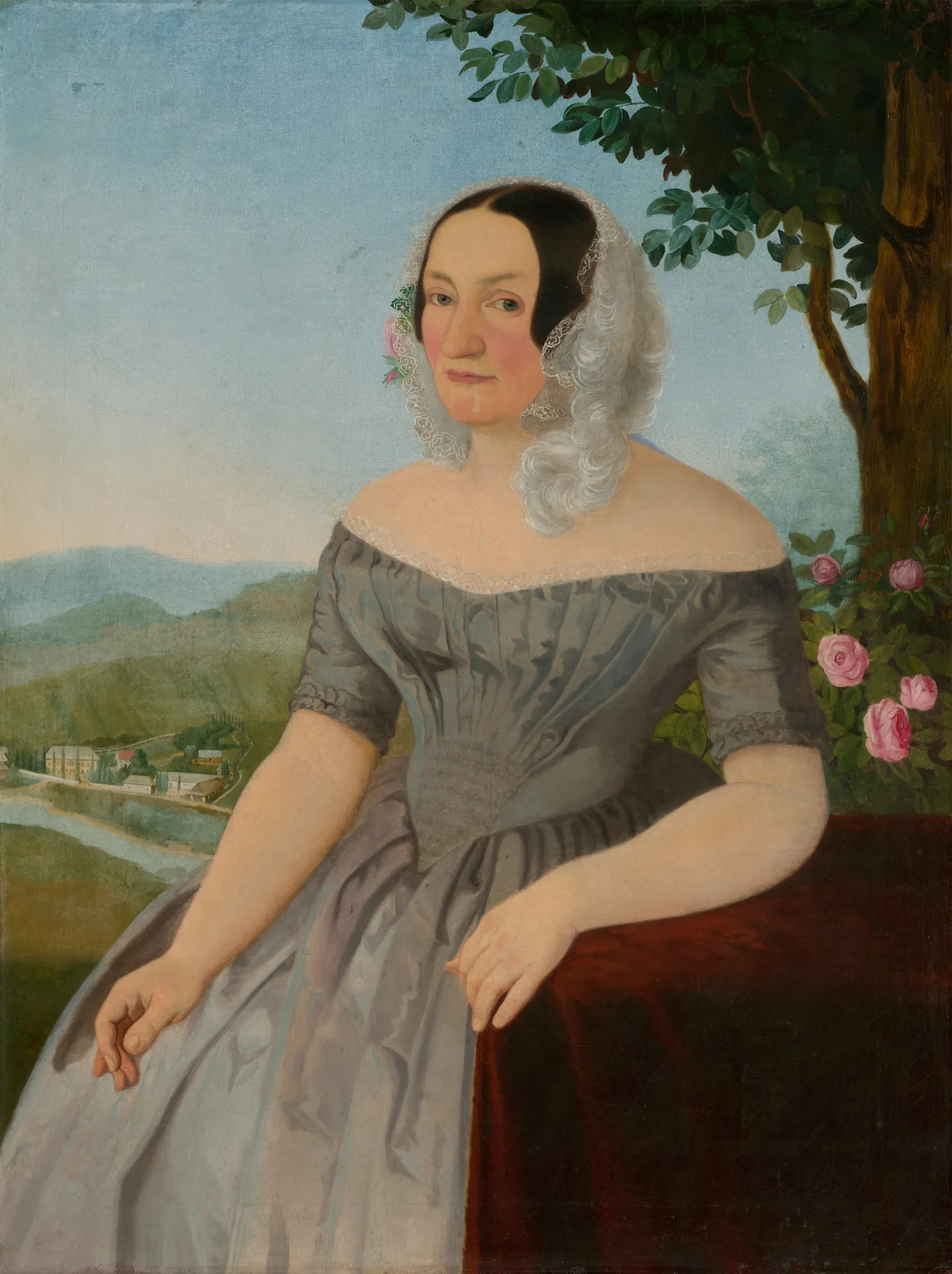 Portrait of Žofie Szmrecsányi