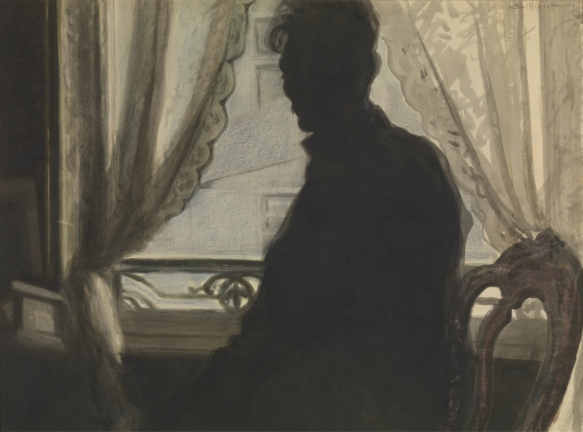 Silhouette of the Painter