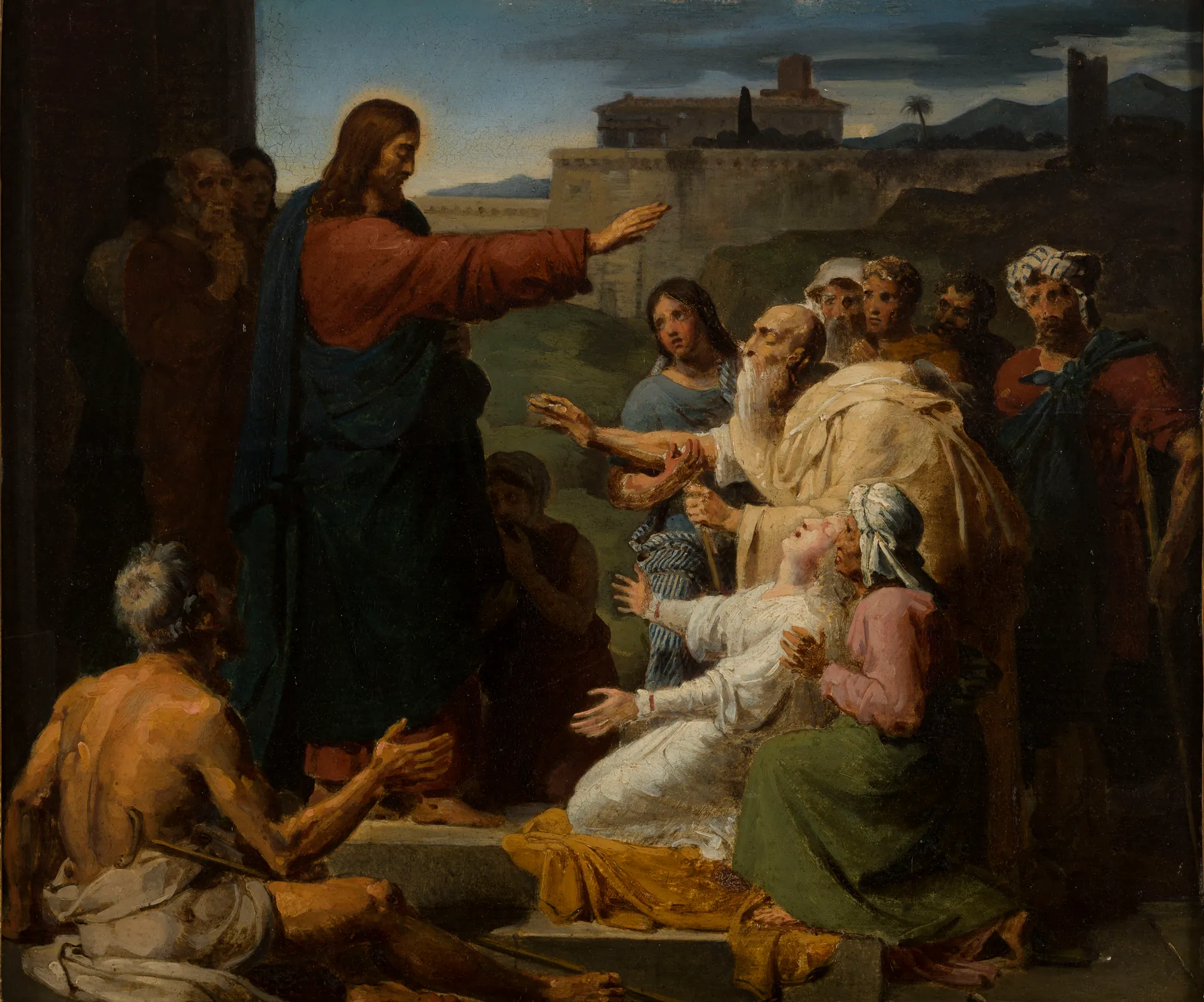 Jesus Healing the Blind and the Lame