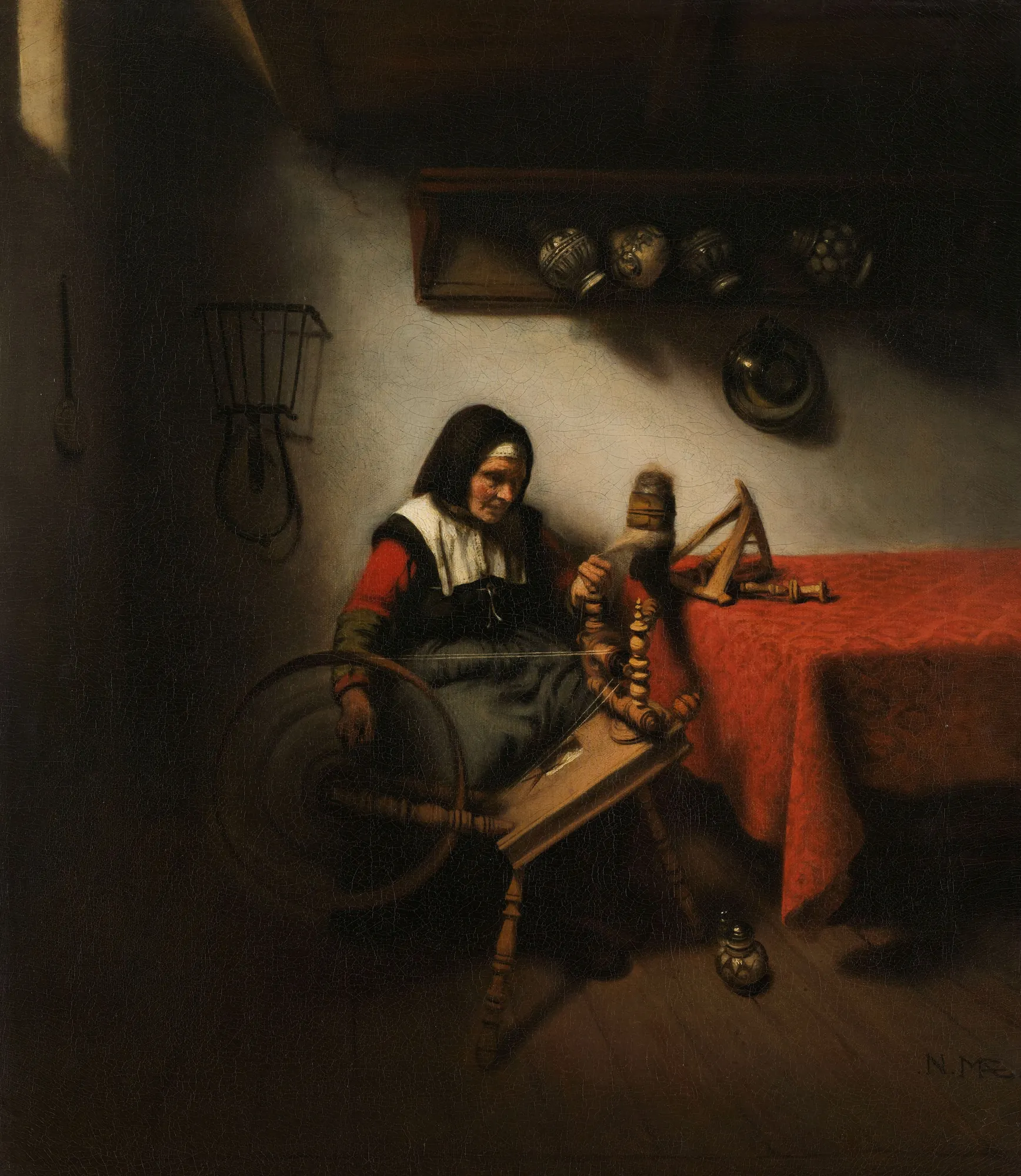 Woman Spinning