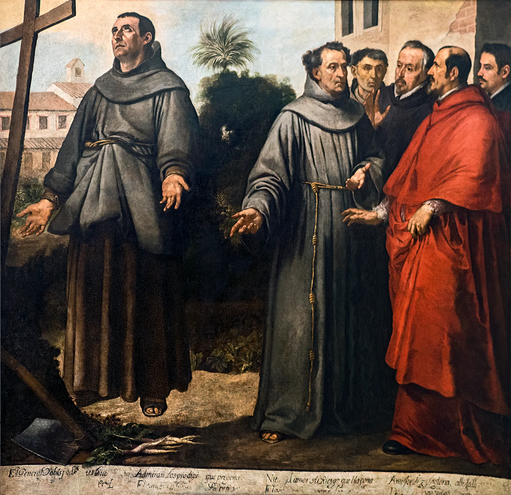 Saint Diego of Alcalá Before the Cross