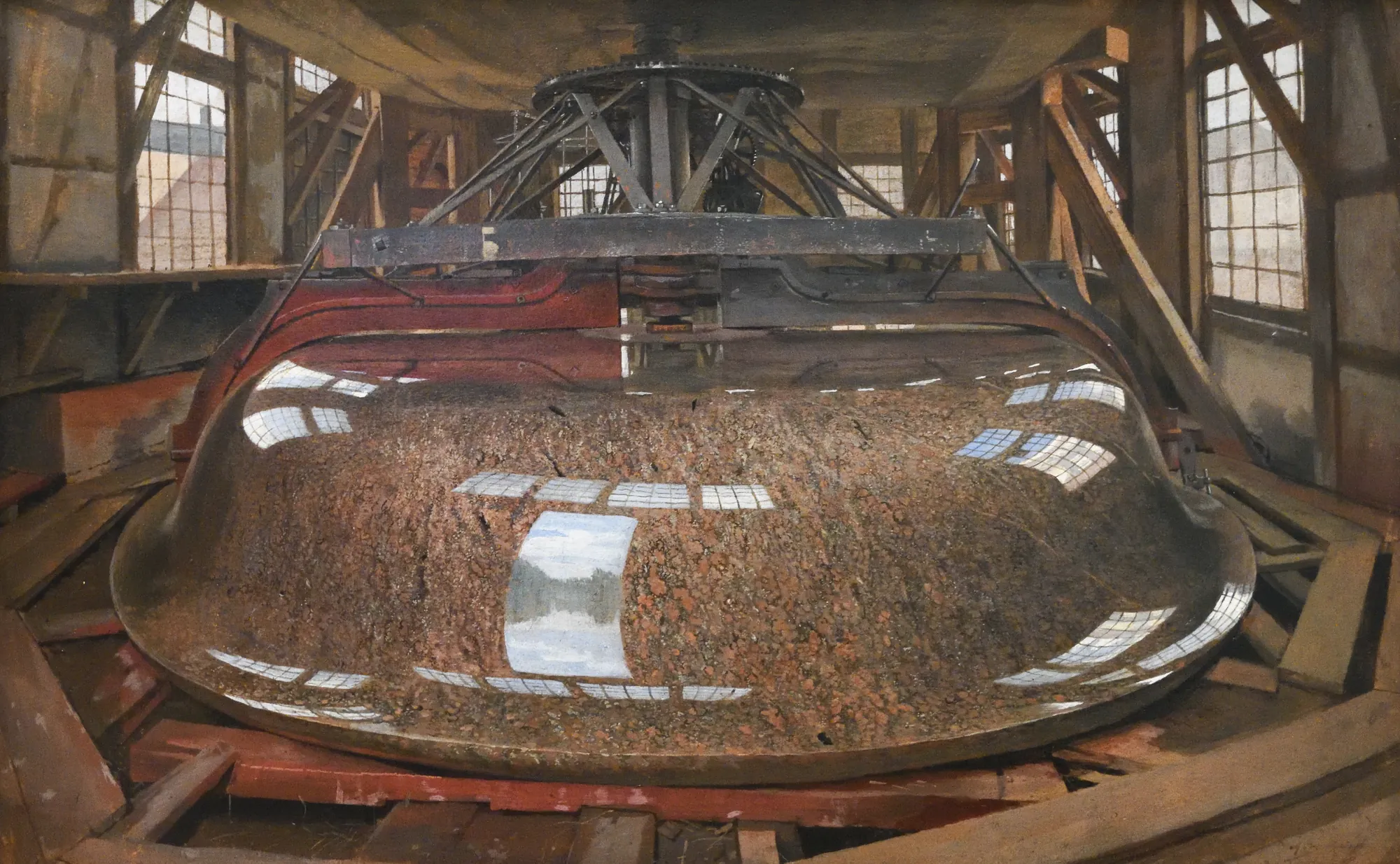 Grinding of the Granite Bowl