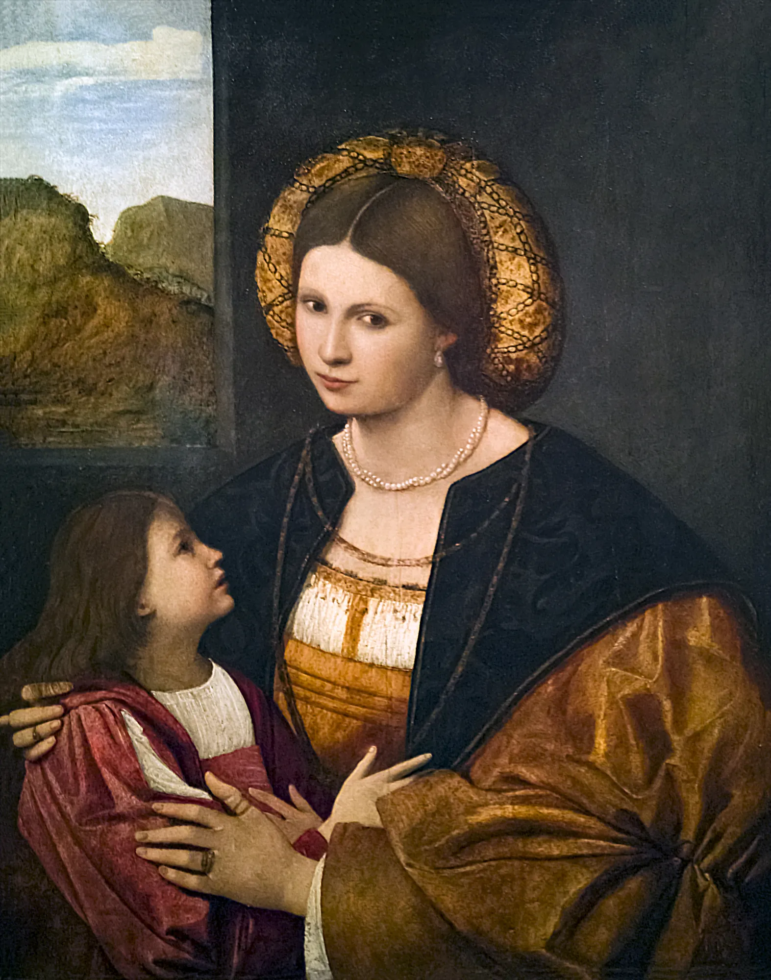 Portrait of a Lady with her Son