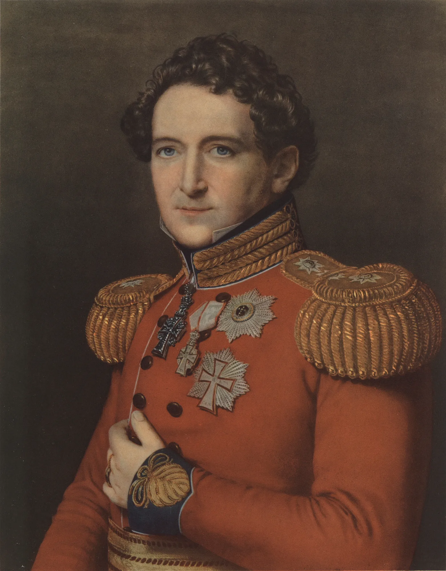 Portrait of Prince Christian Frederik of Denmark