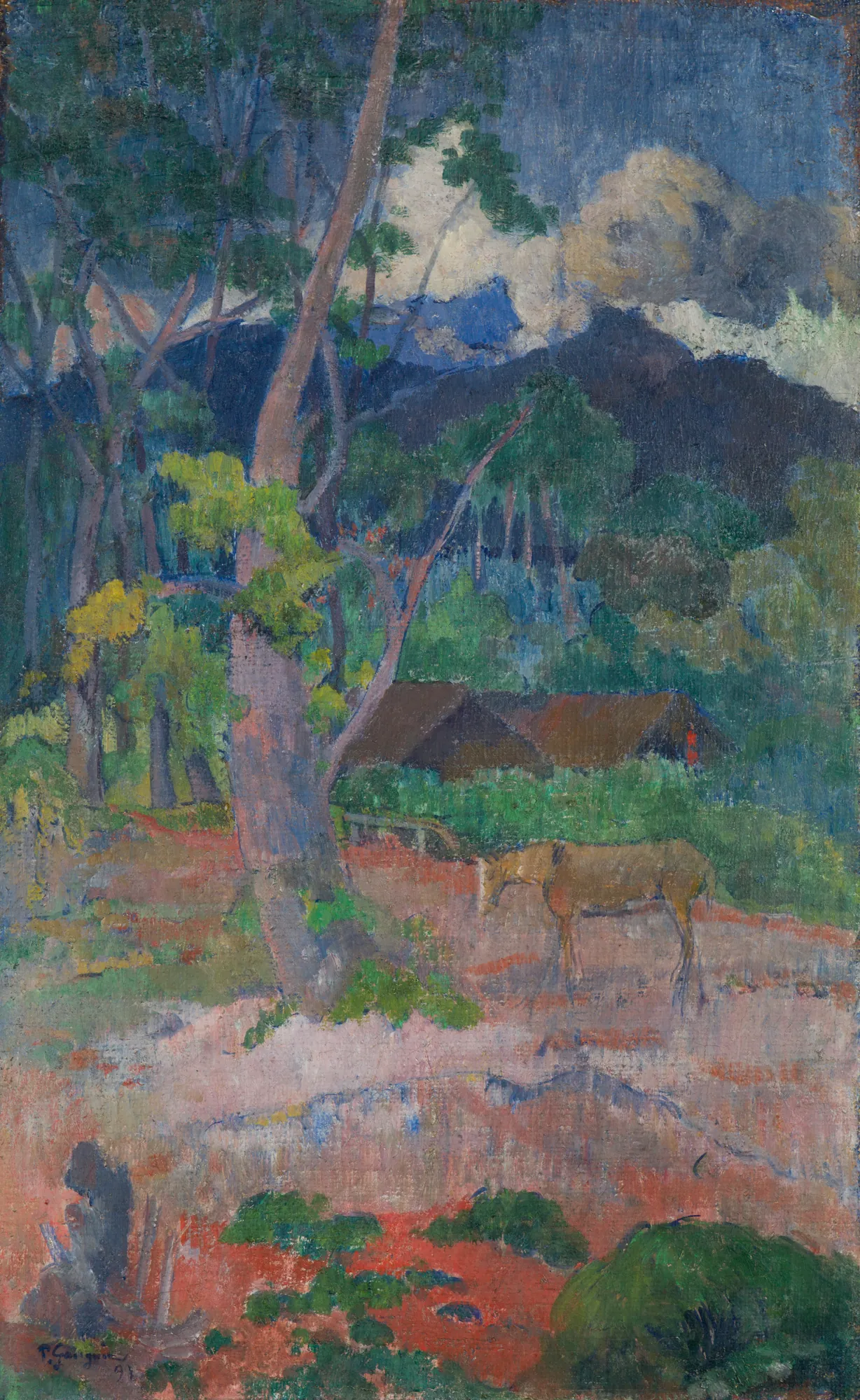 Landscape with a Horse