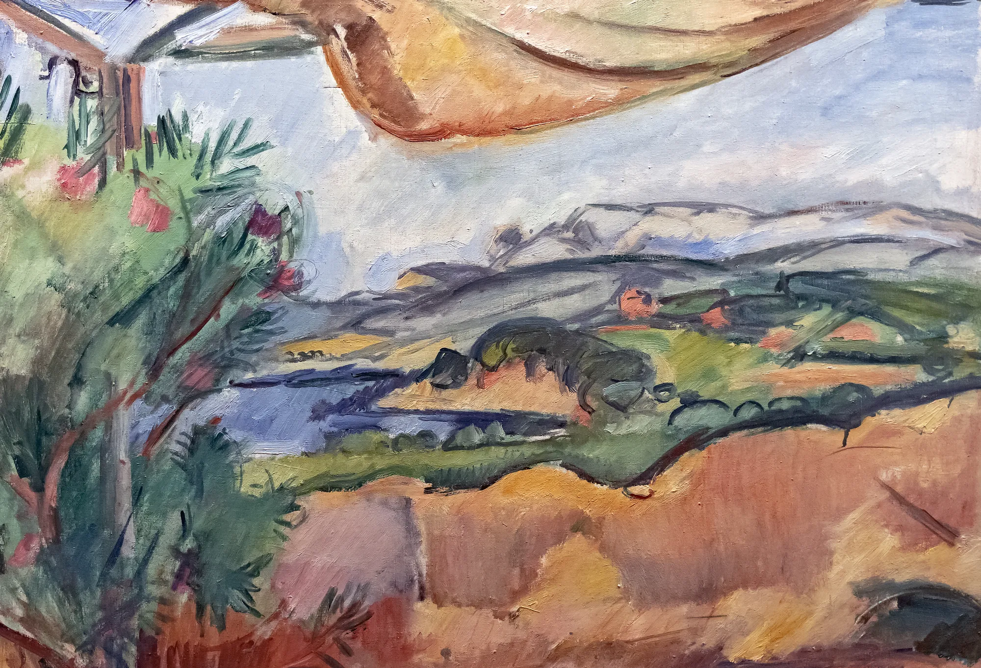 Paysage sur la terrasse (Landscape on the Terrace)