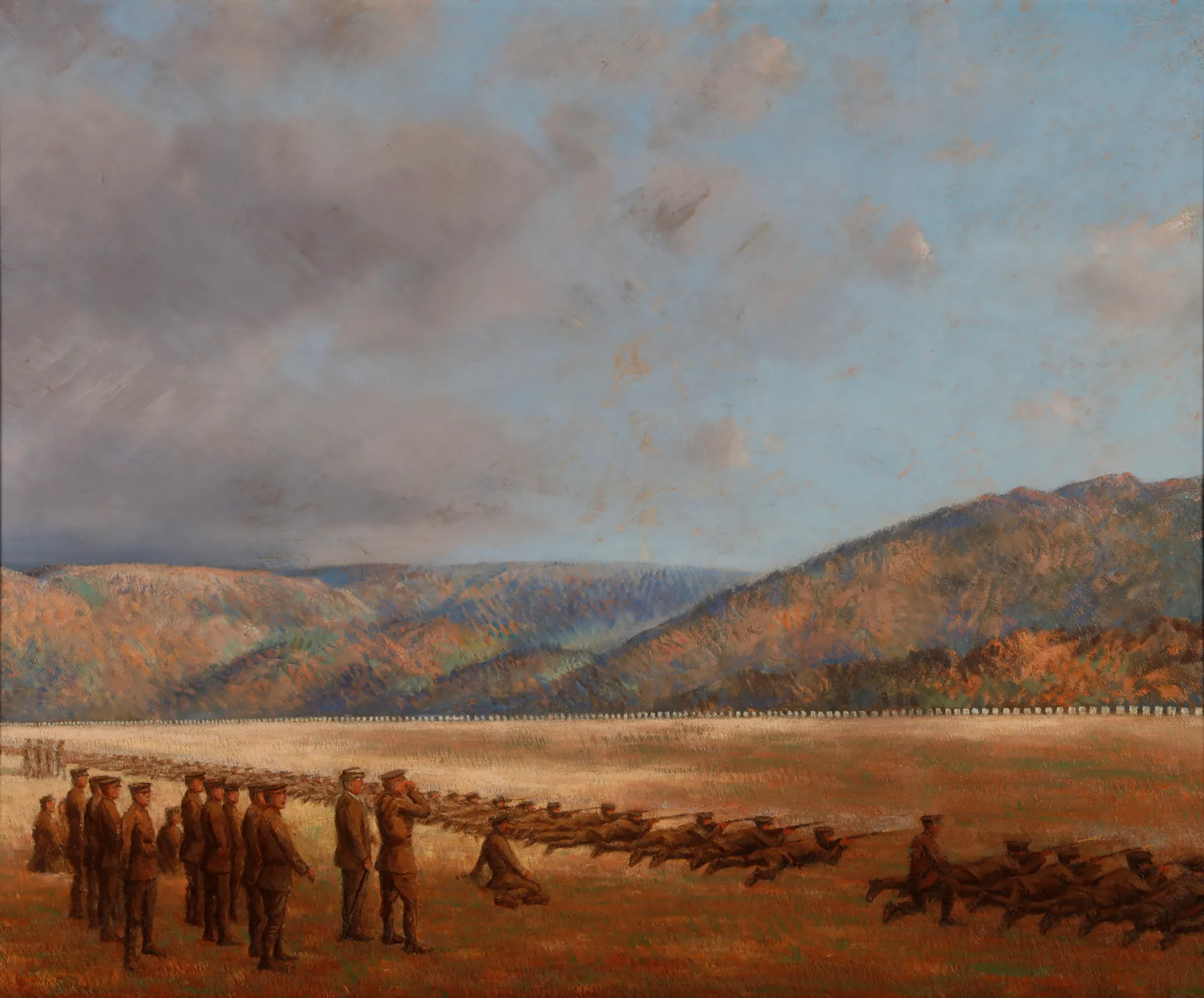 Camp at Sunrise