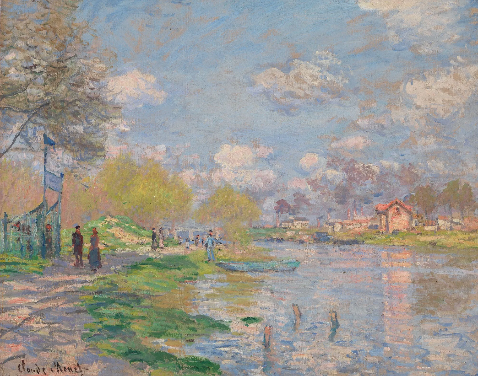 Spring by the Seine