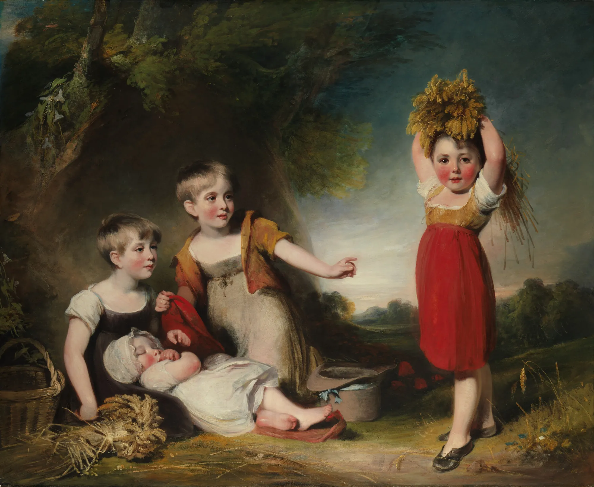 The Grandchildren of Sir William Heathcote, 3rd Baronet