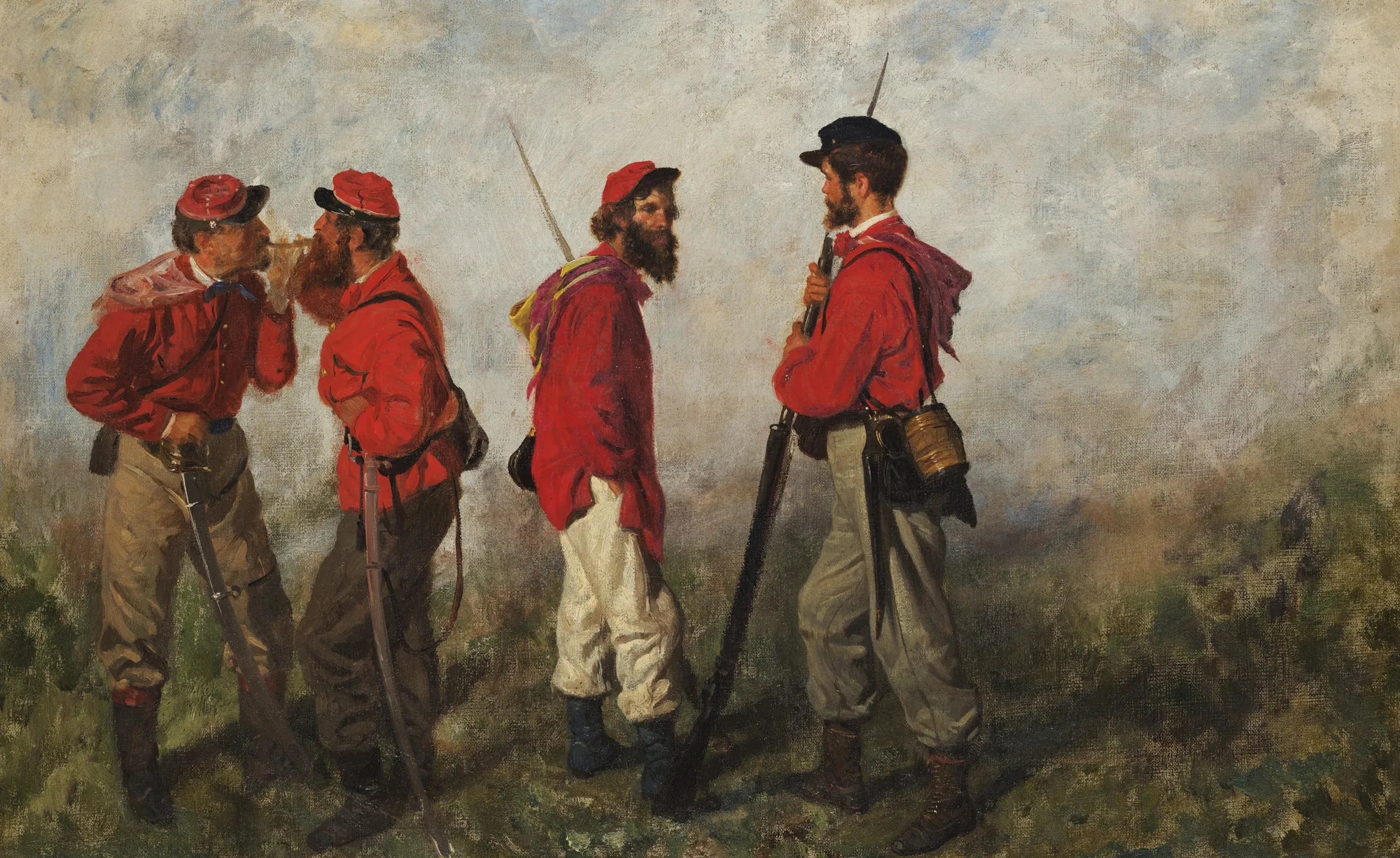 A Group of Garibaldians