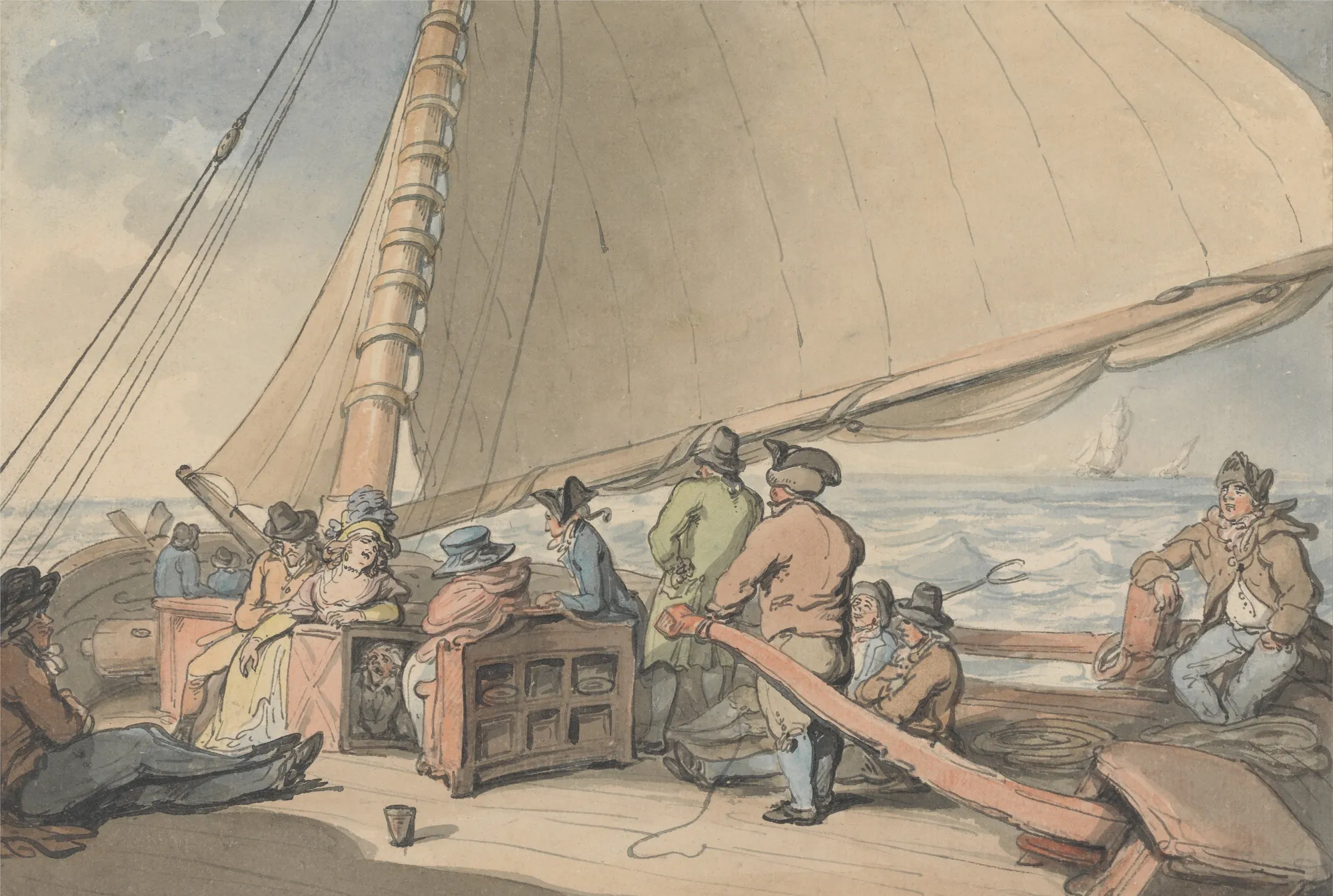 A Dutch Packet in a Rising Breeze