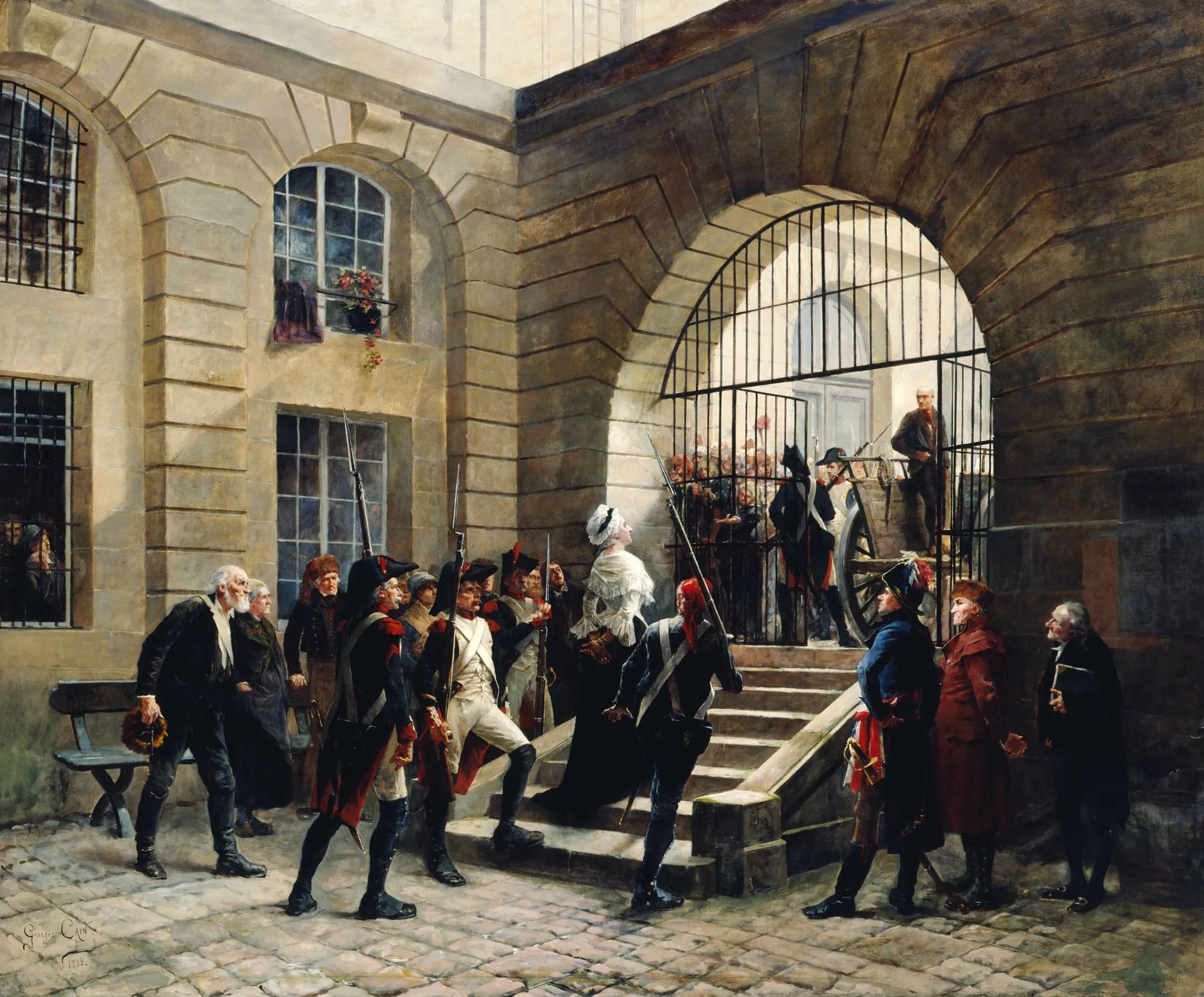 Marie Antoinette Leaving the Conciergerie