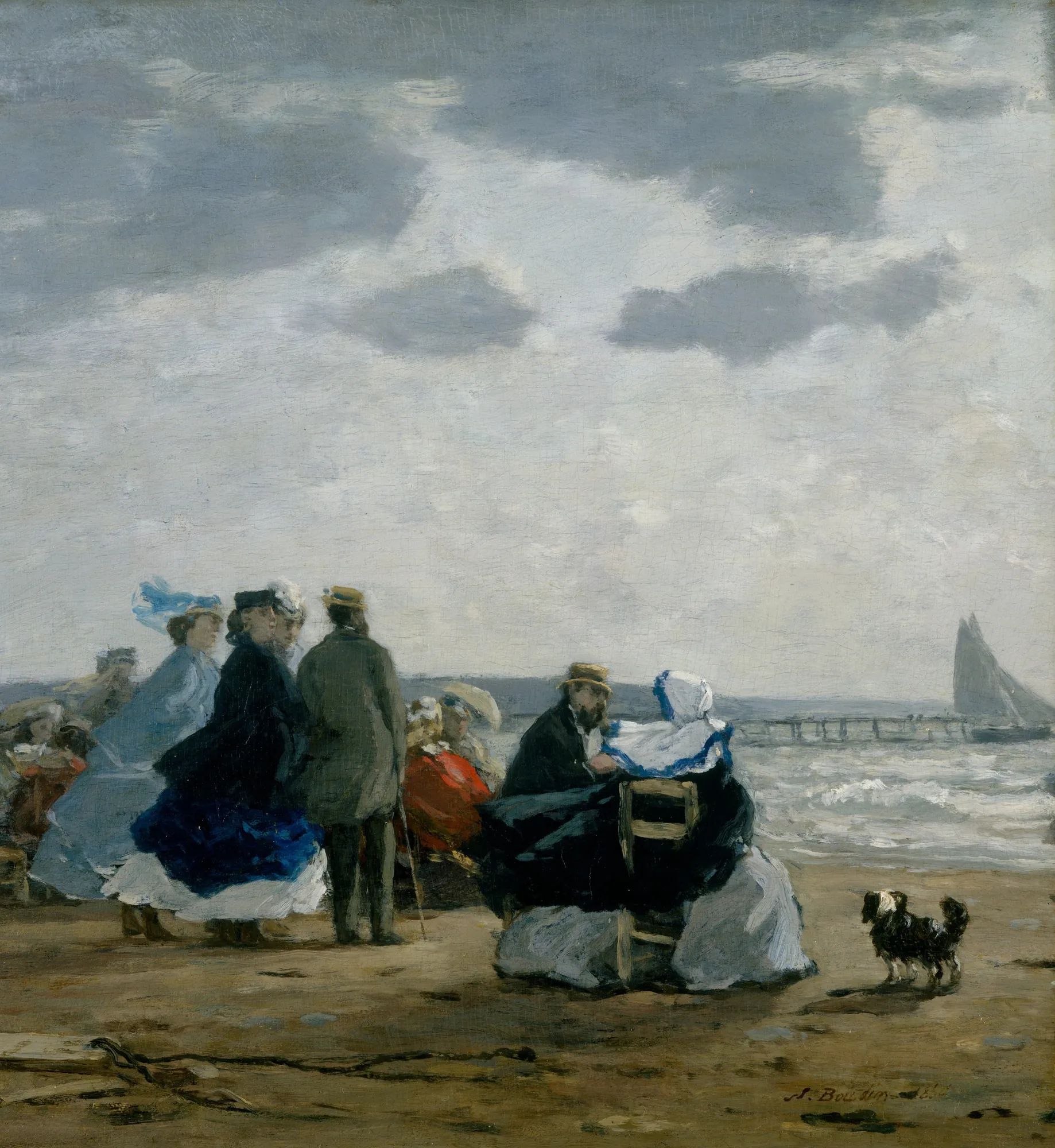 On the Beach, Dieppe