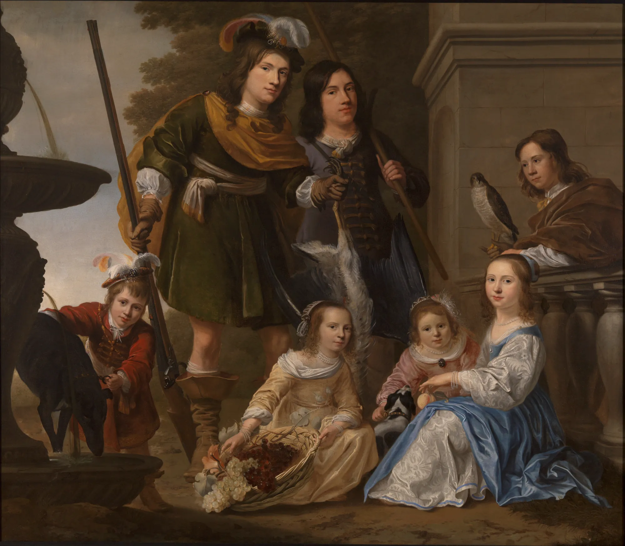 Family Portrait of the Children of Maerten Harpertsz Tromp