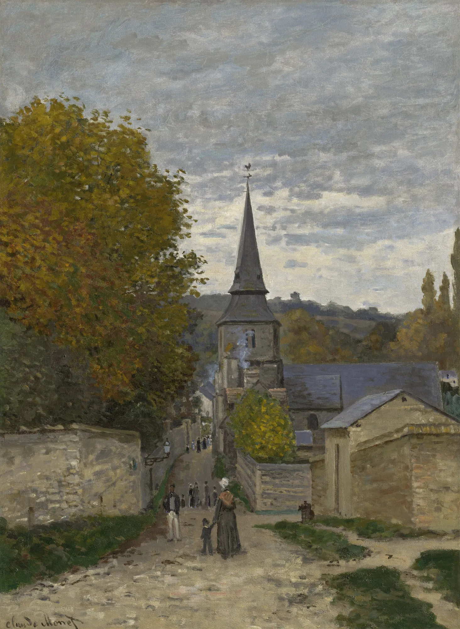 Street in Sainte-Adresse