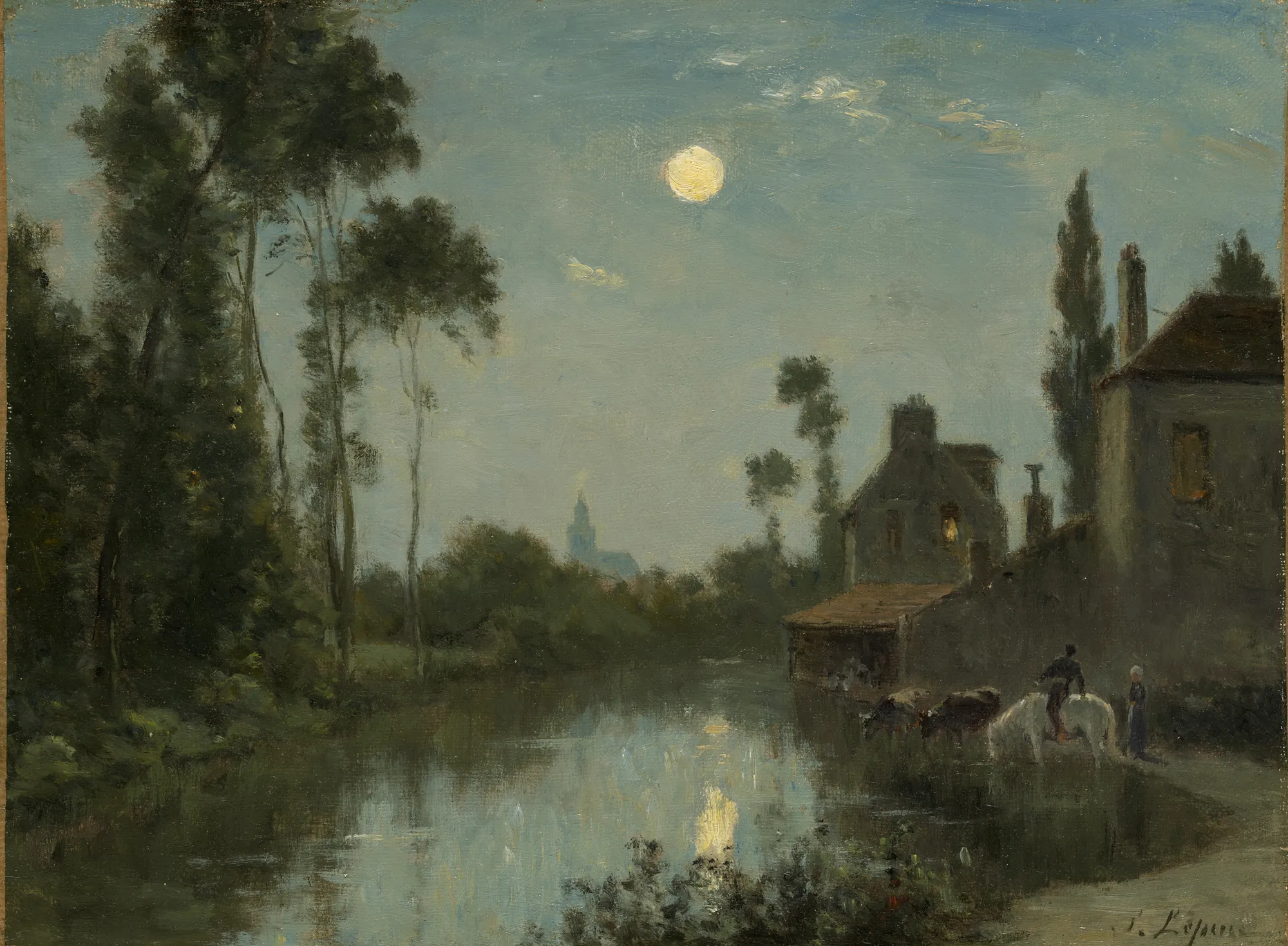 Moonlit River