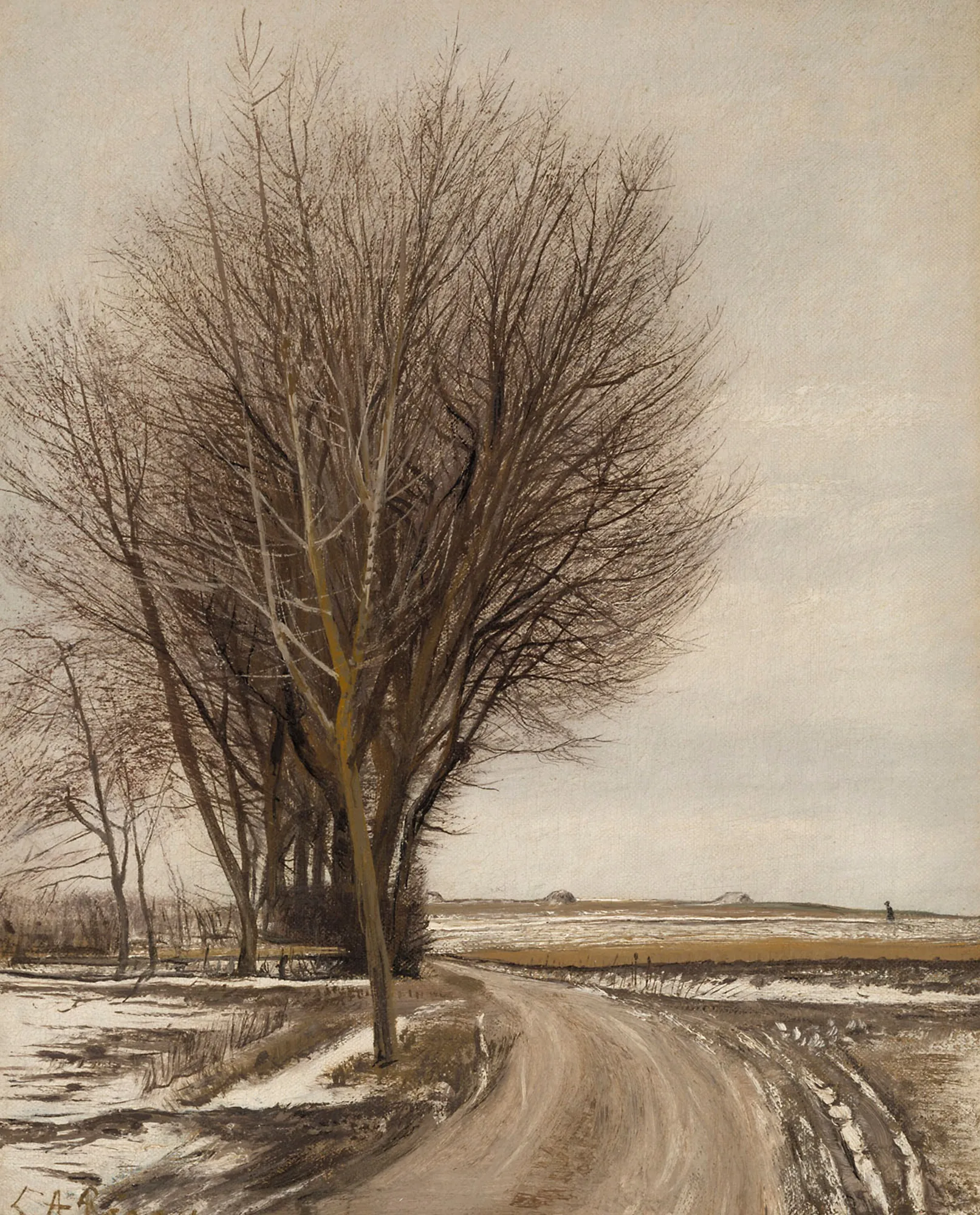 Winter Landscape, Baldersbrønde