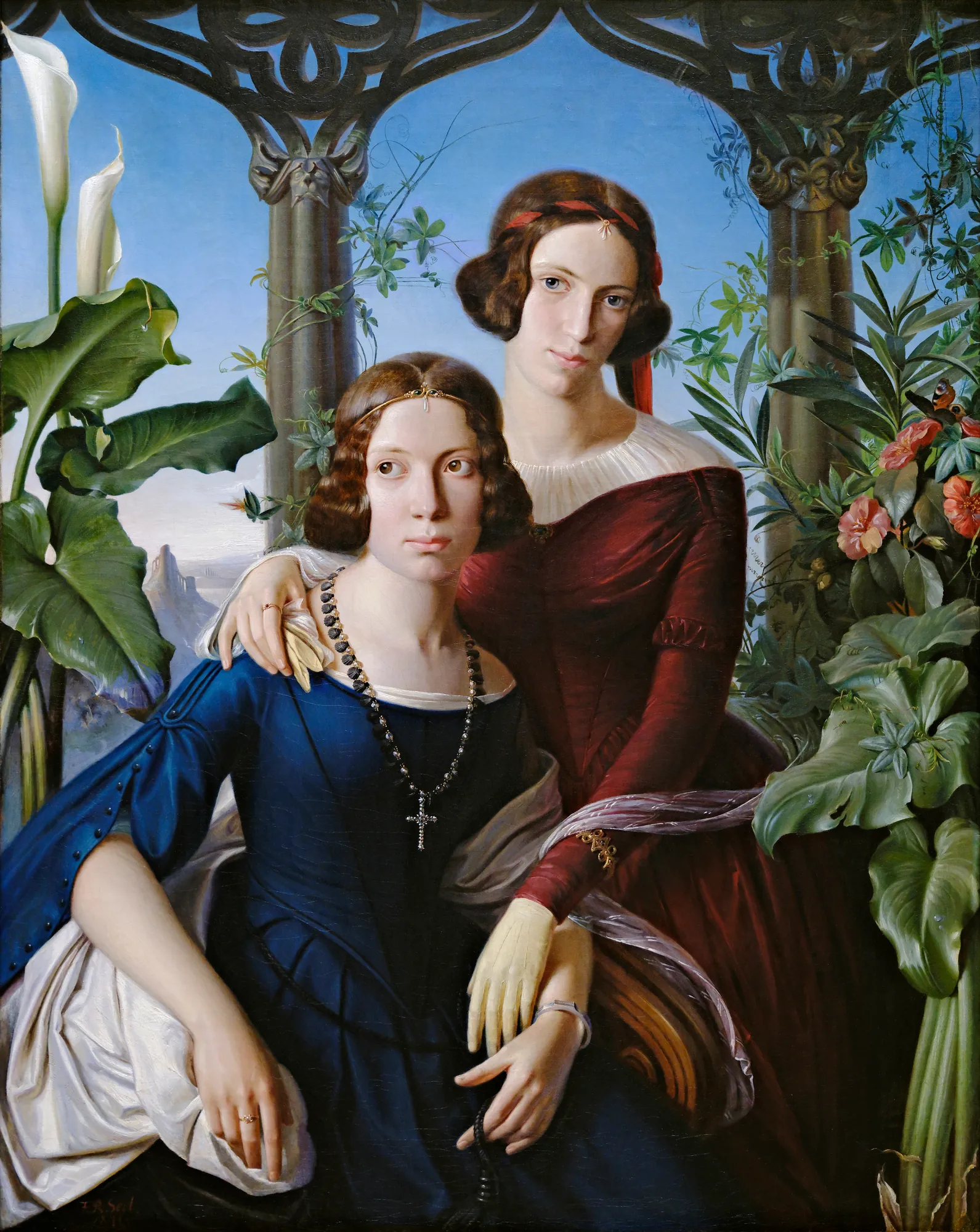 Les sœurs Friderike et Betty Bloem
