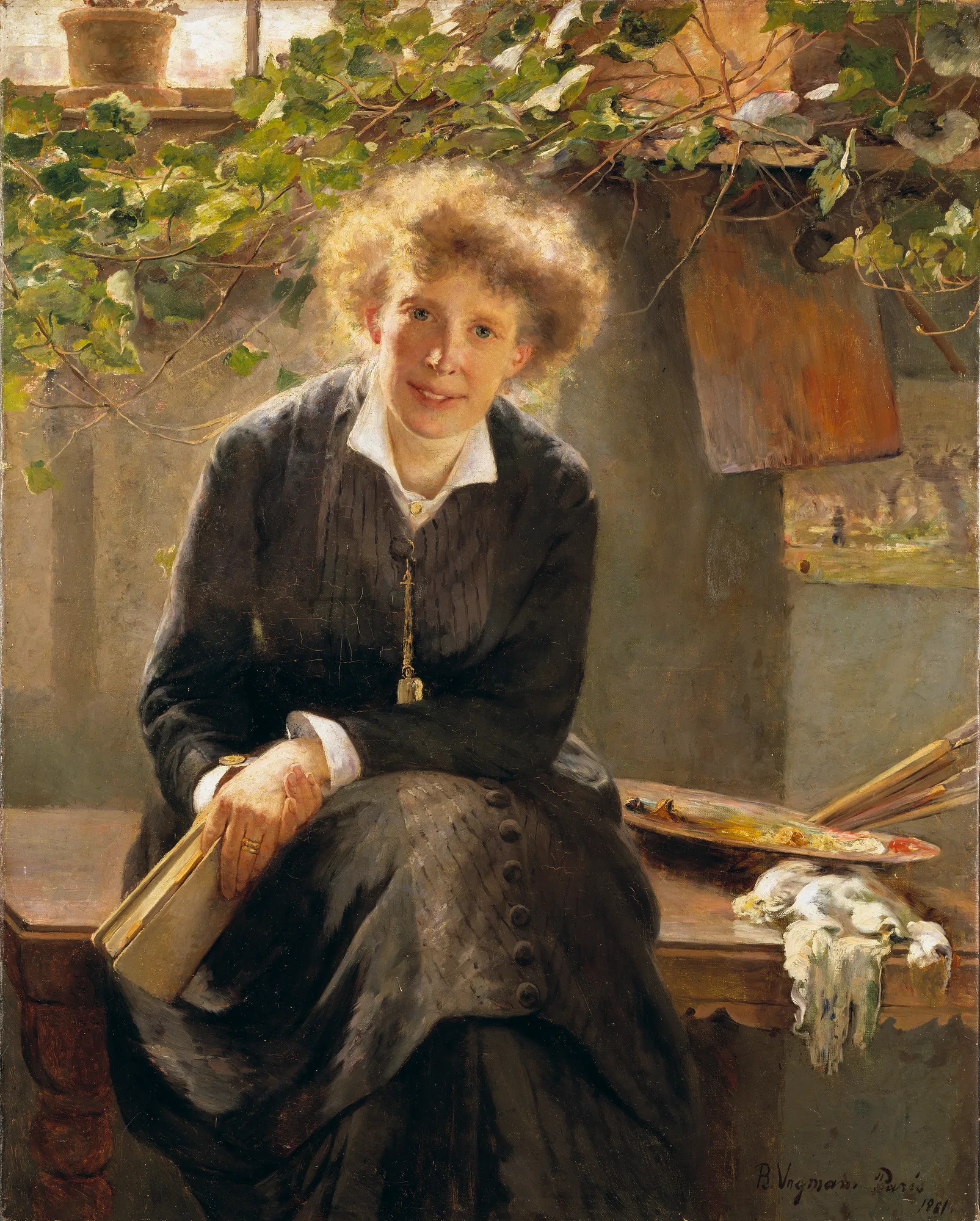 Portrait of the Painter Jeanna Bauck