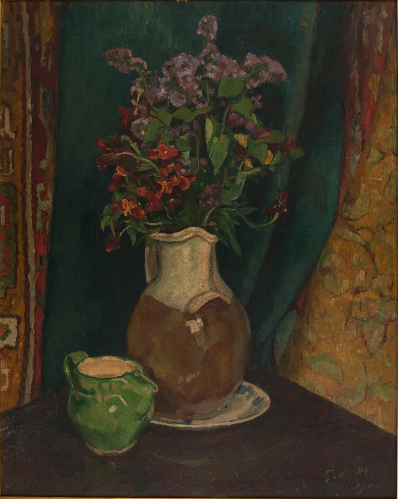 Nature morte aux giroflées (Still Life with Wallflowers)
