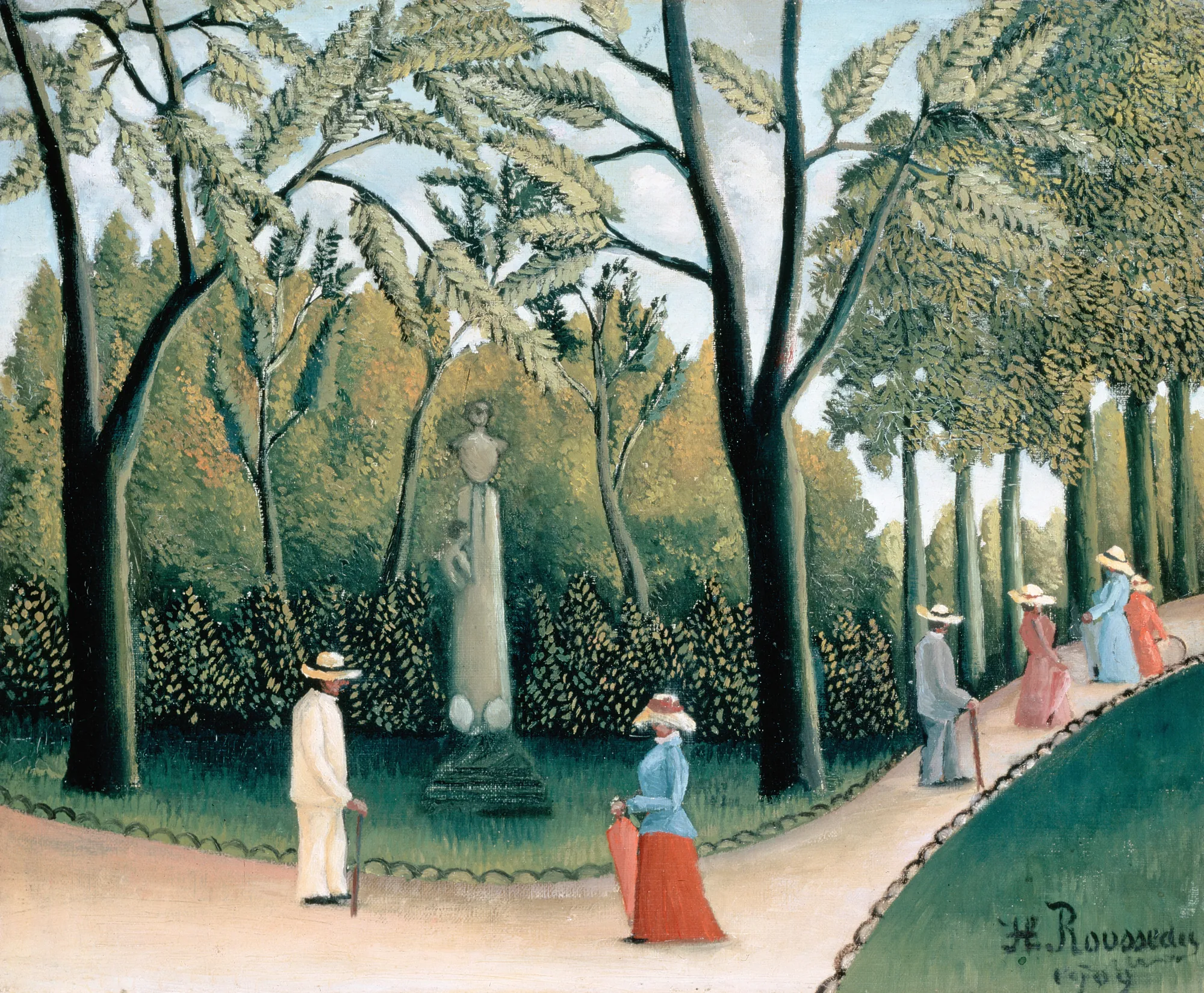 Luxembourg Gardens: Monument to Chopin
