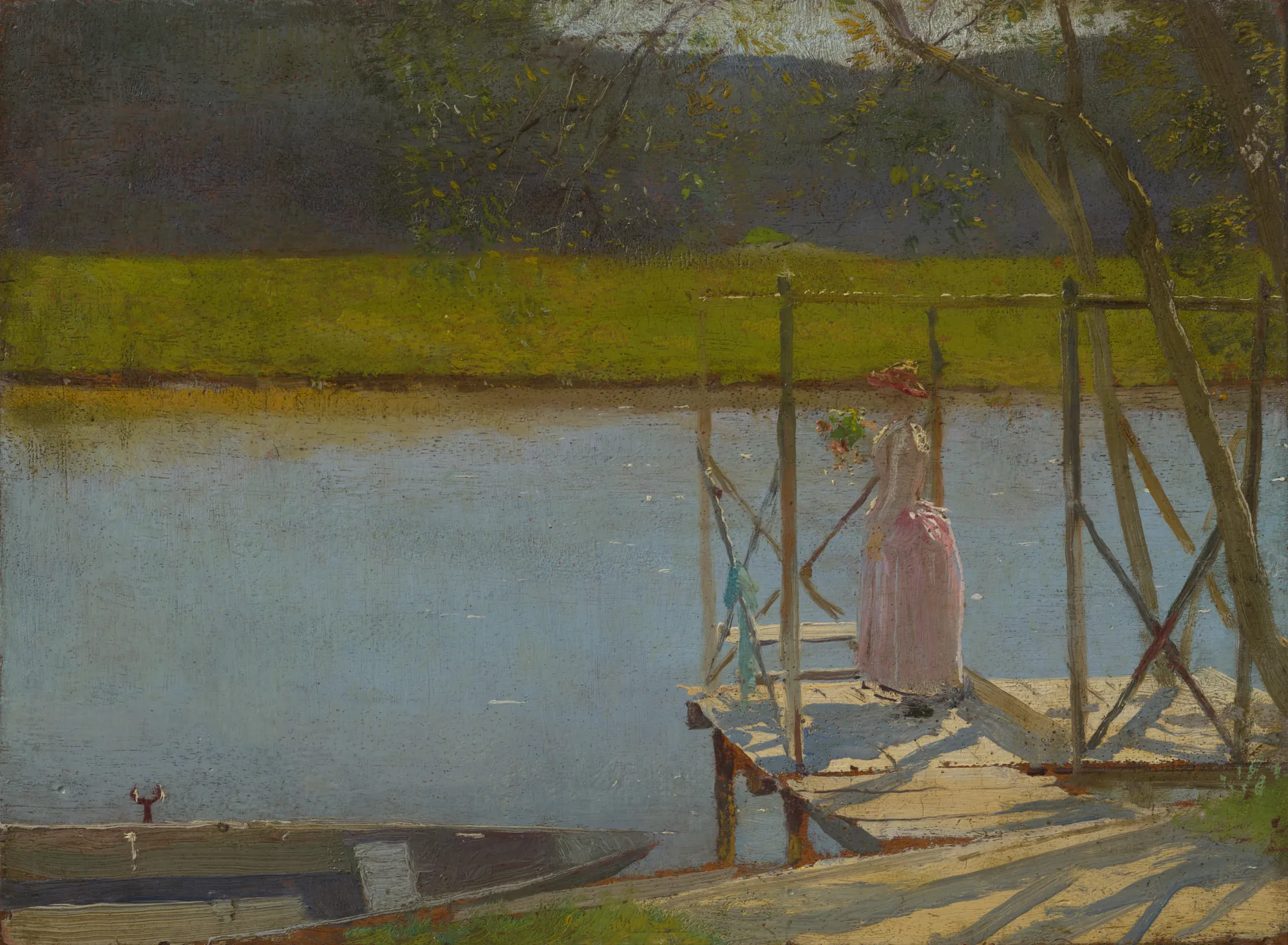 Lady by the Boats (Dáma pri člnkoch)