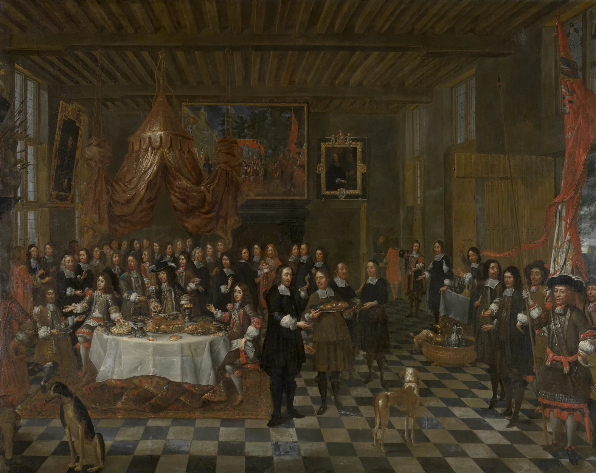 Reception of Charles II at the Guild of Saint Barbara