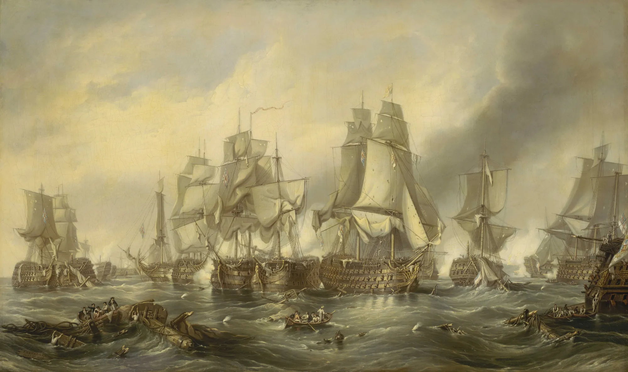 The Battle of Trafalgar: Death of Nelson