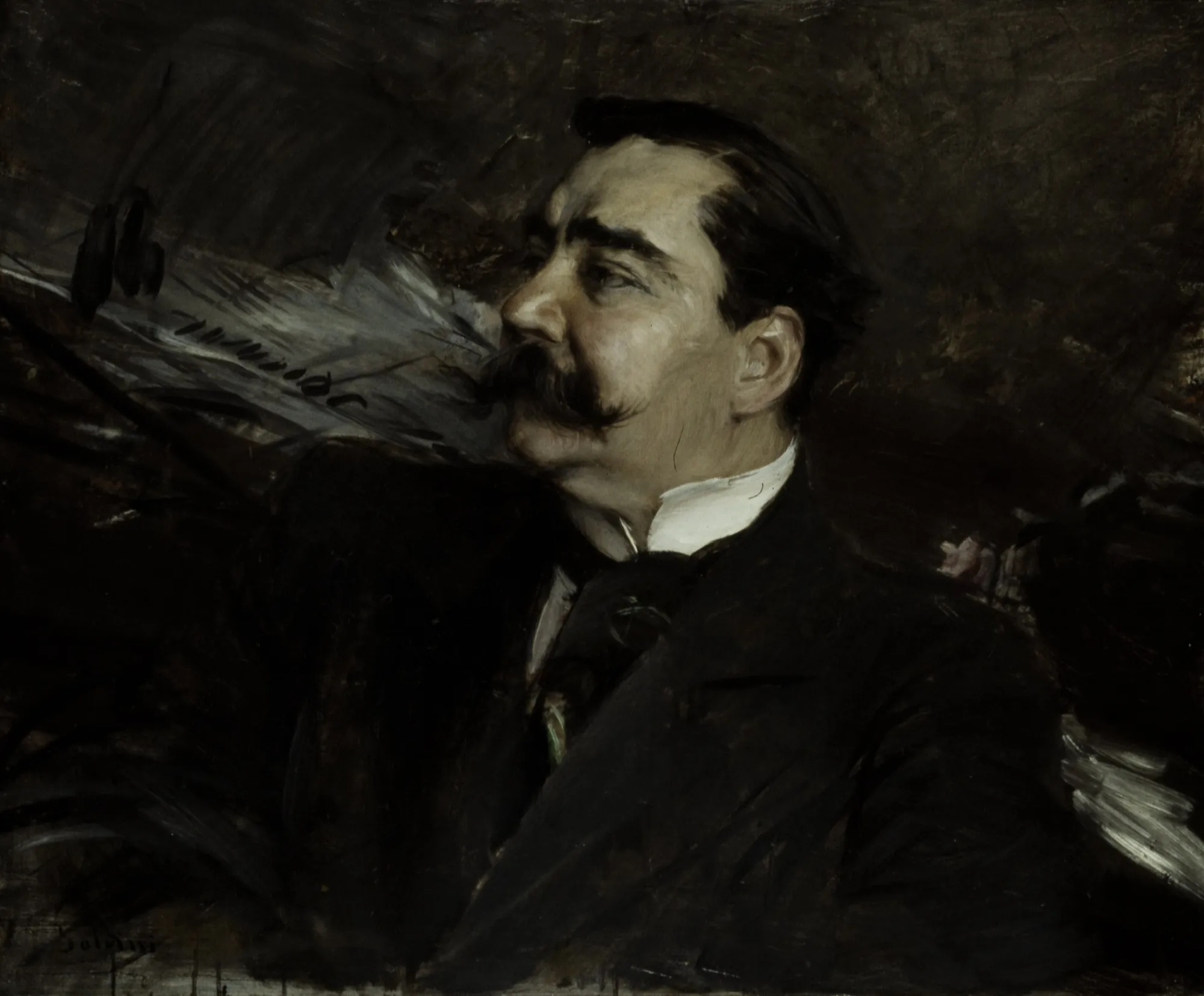 Portrait of Ruggiero Leoncavallo