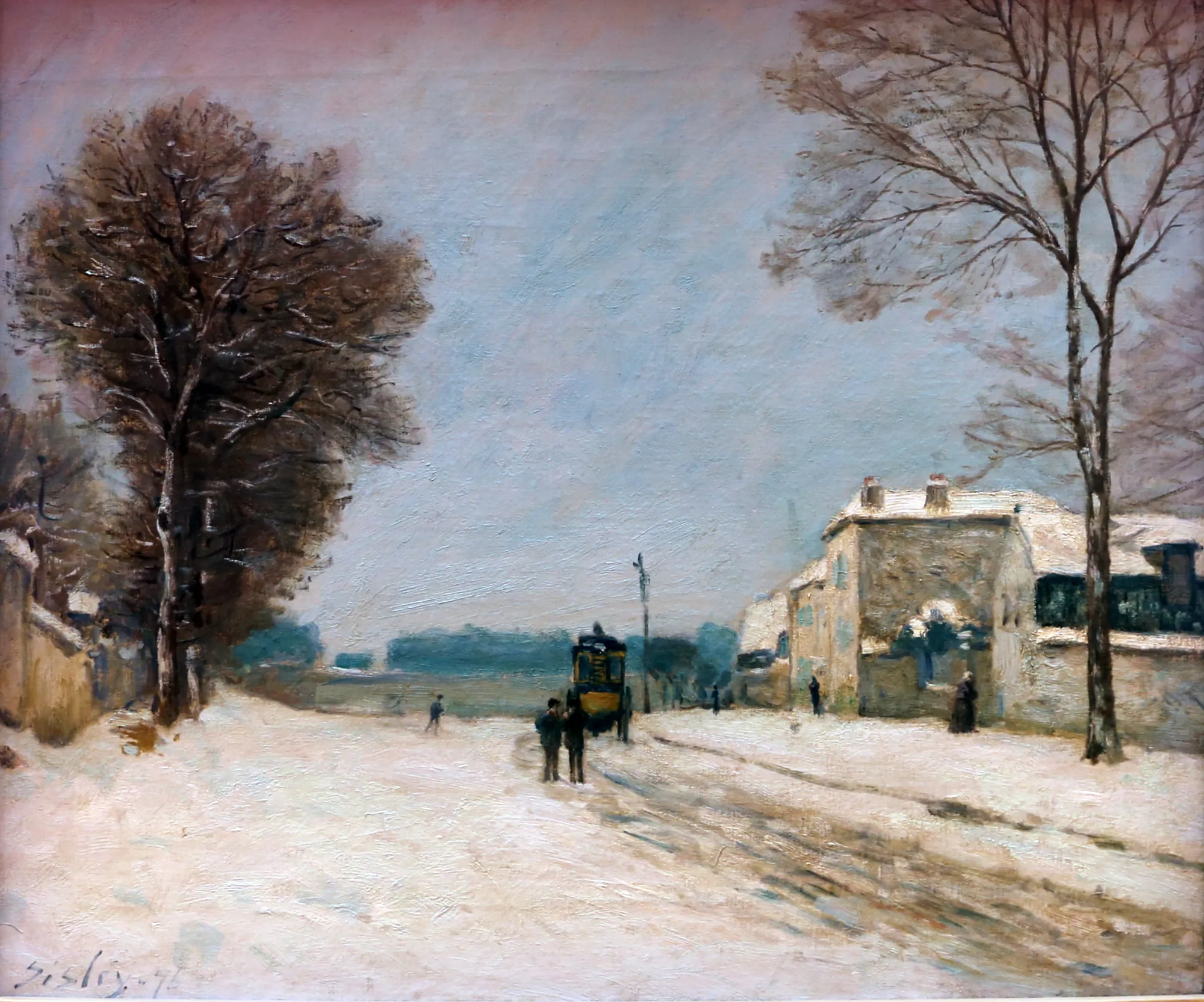In Winter, Snow Effect