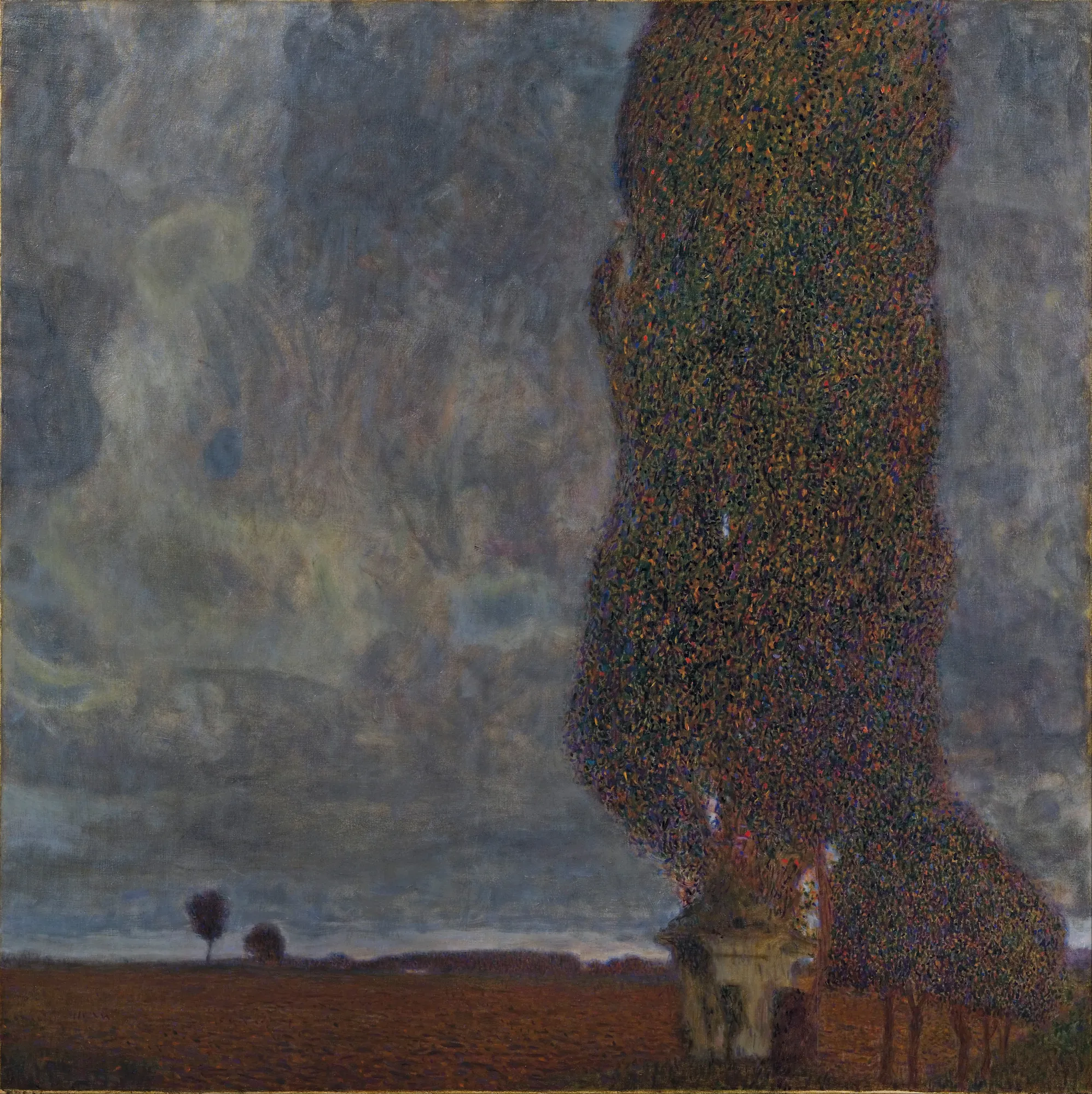 Approaching Thunderstorm (The Large Poplar II)