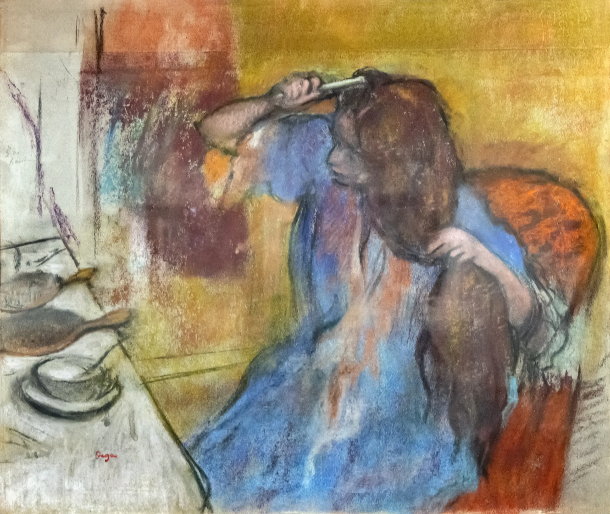 Femme à la coiffeuse (Woman at her Dressing Table)