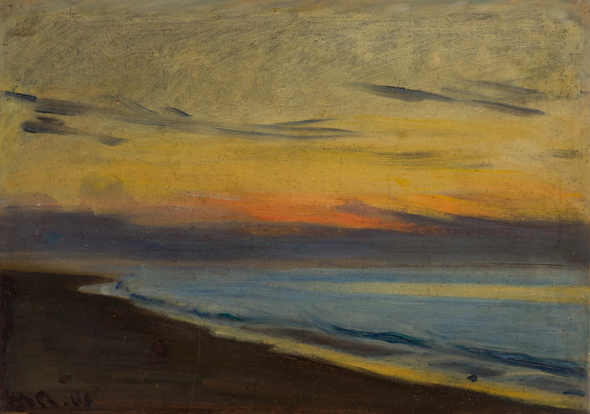 Sunset at Skagen