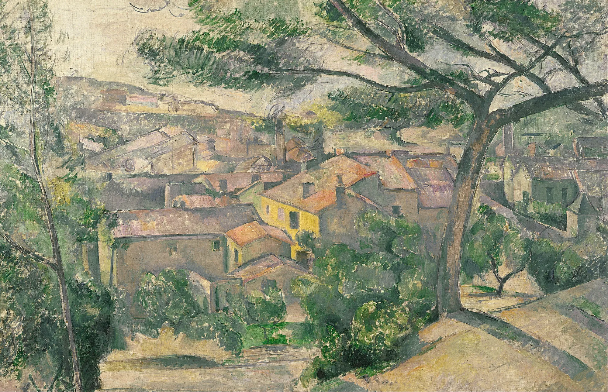 Morning View of L'Estaque Against the Sunlight