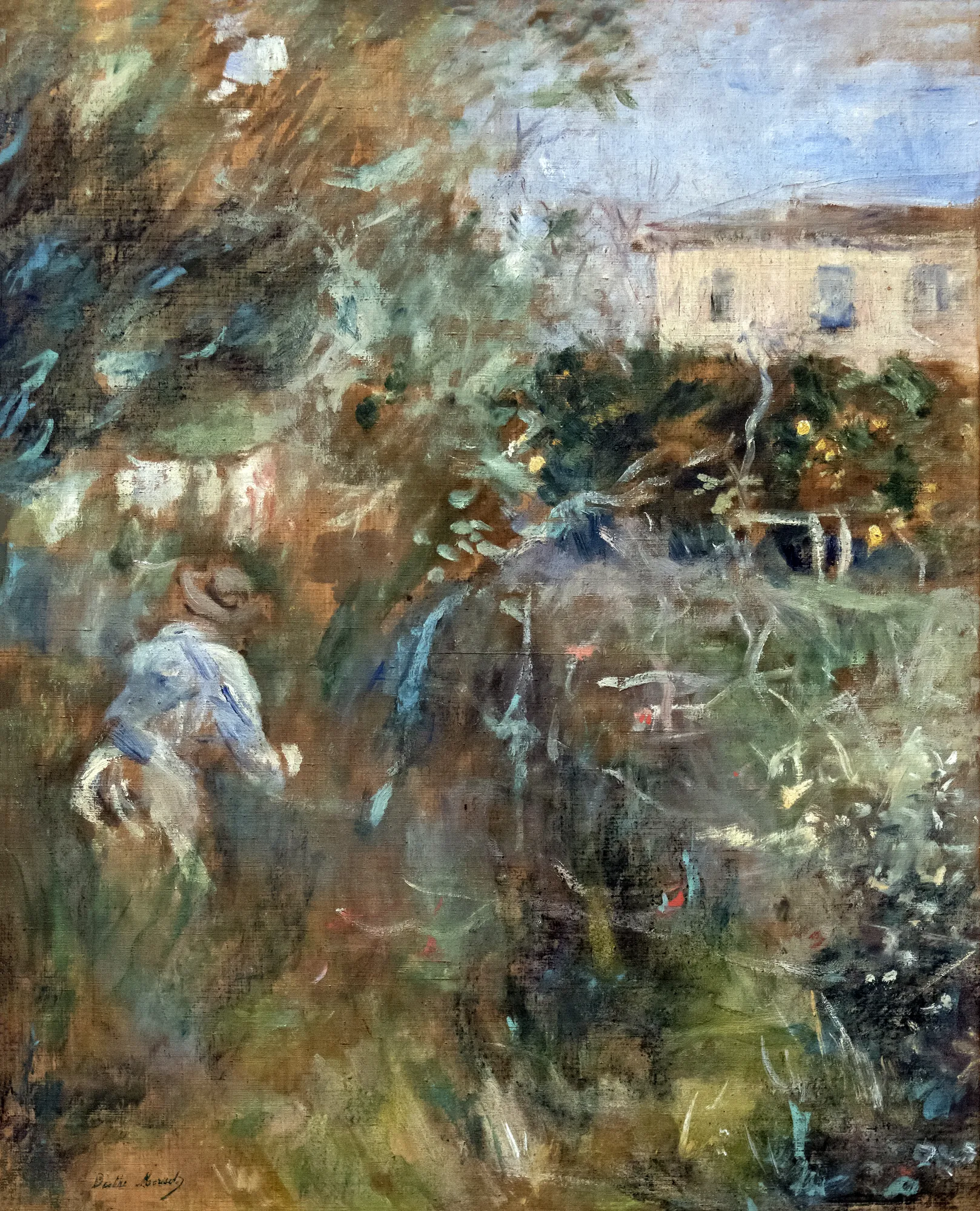 Woman in the Garden (Villa Arnulphi in Nice)