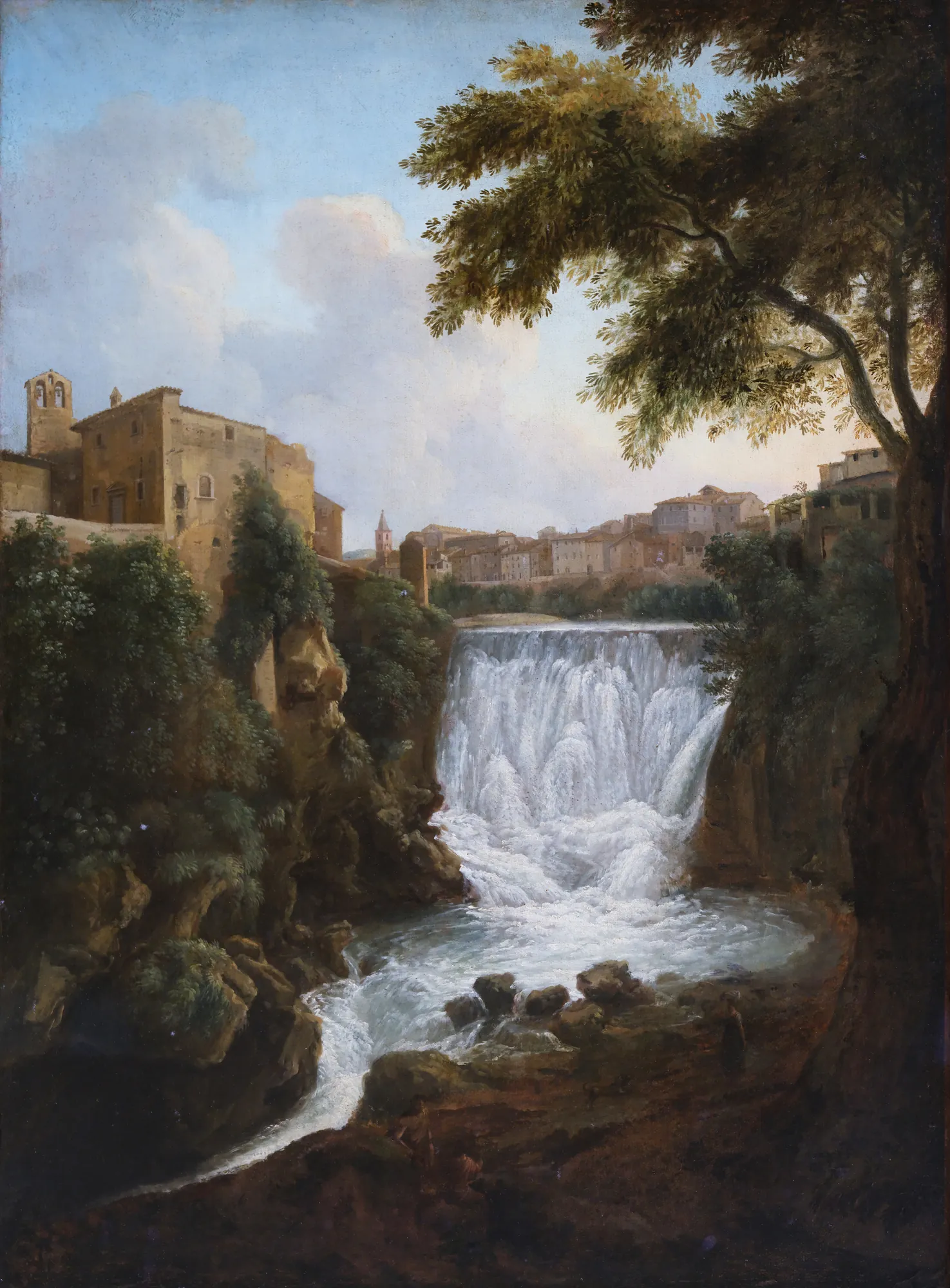 Le Village et les cascades de Tivoli